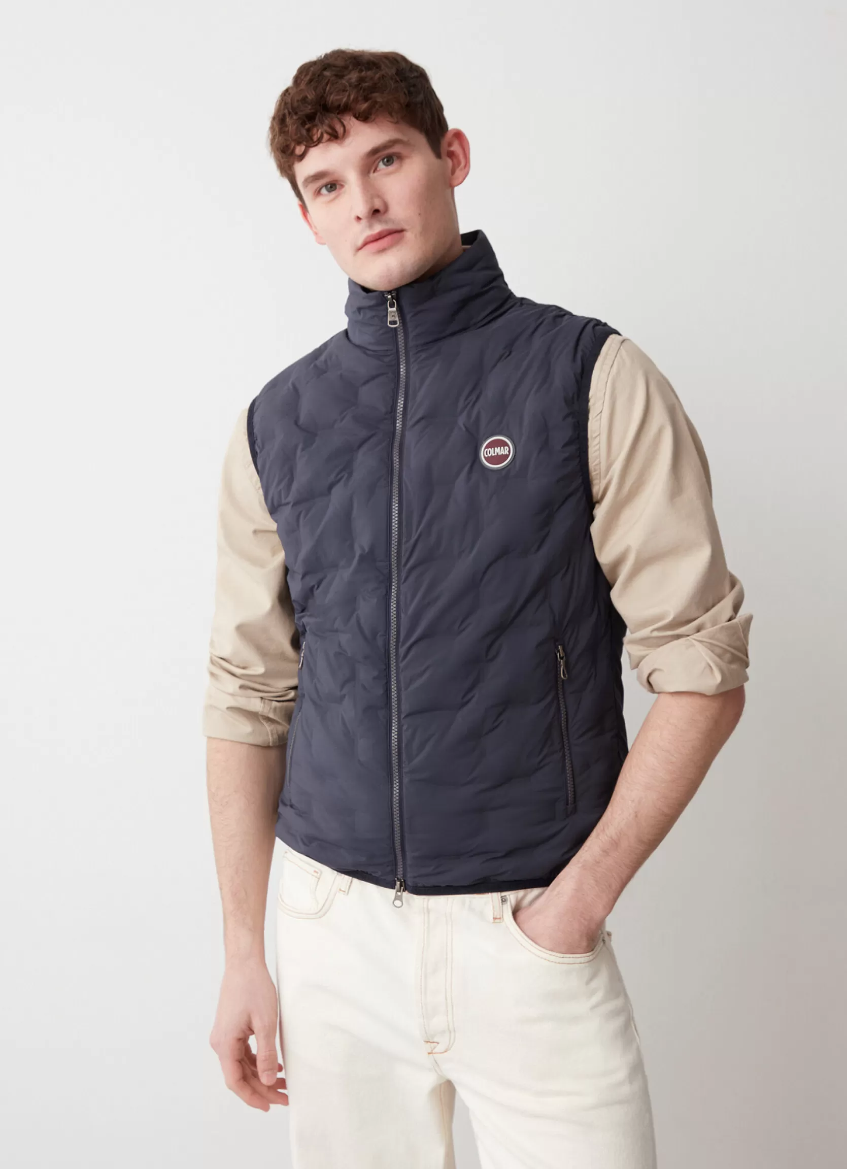 Colmar Quilted down gilet | man Sleeveless Jackets
