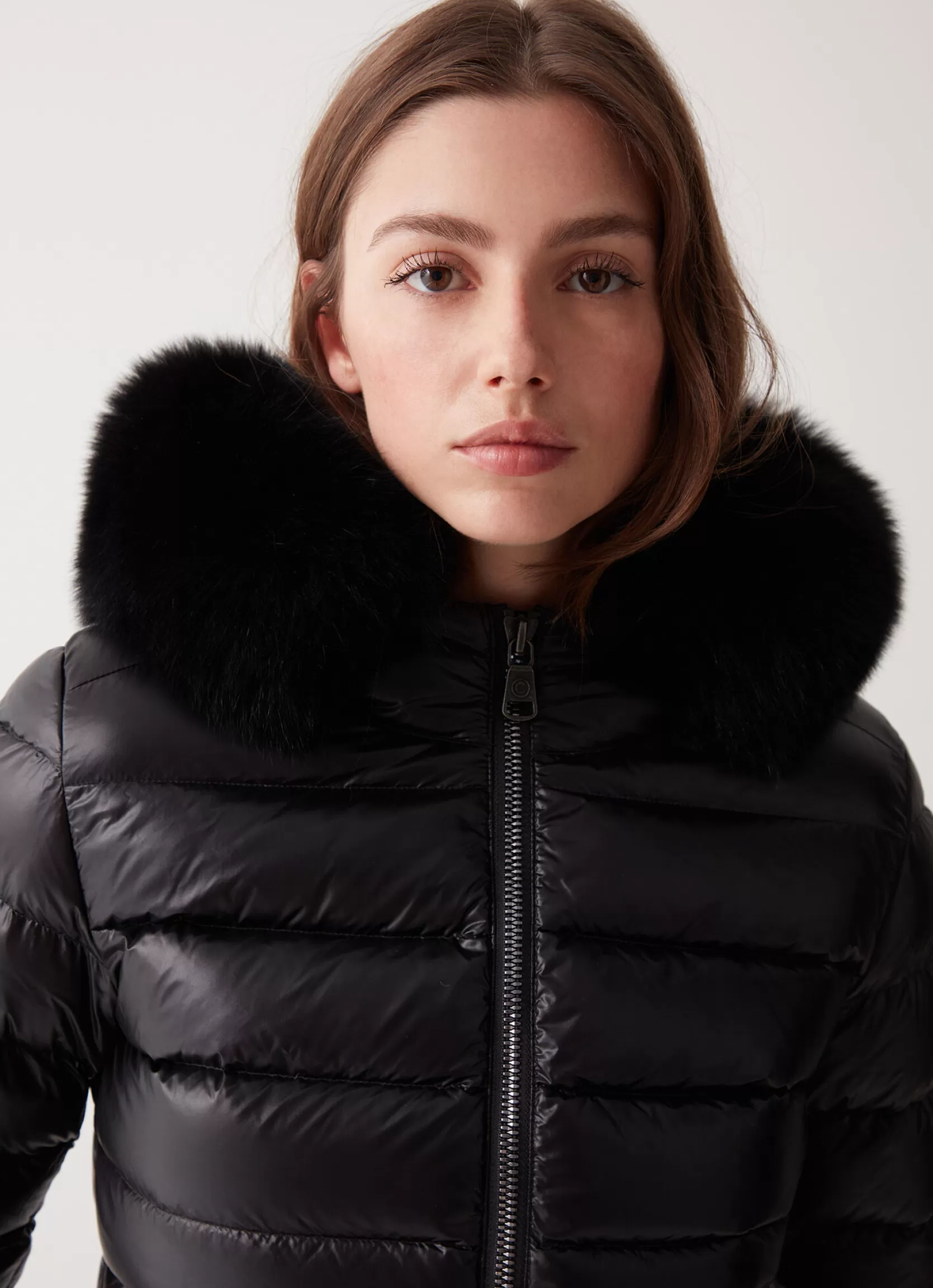 Colmar Quilted jacket in shimmering recycled fabric | woman Winter Down Jackets
