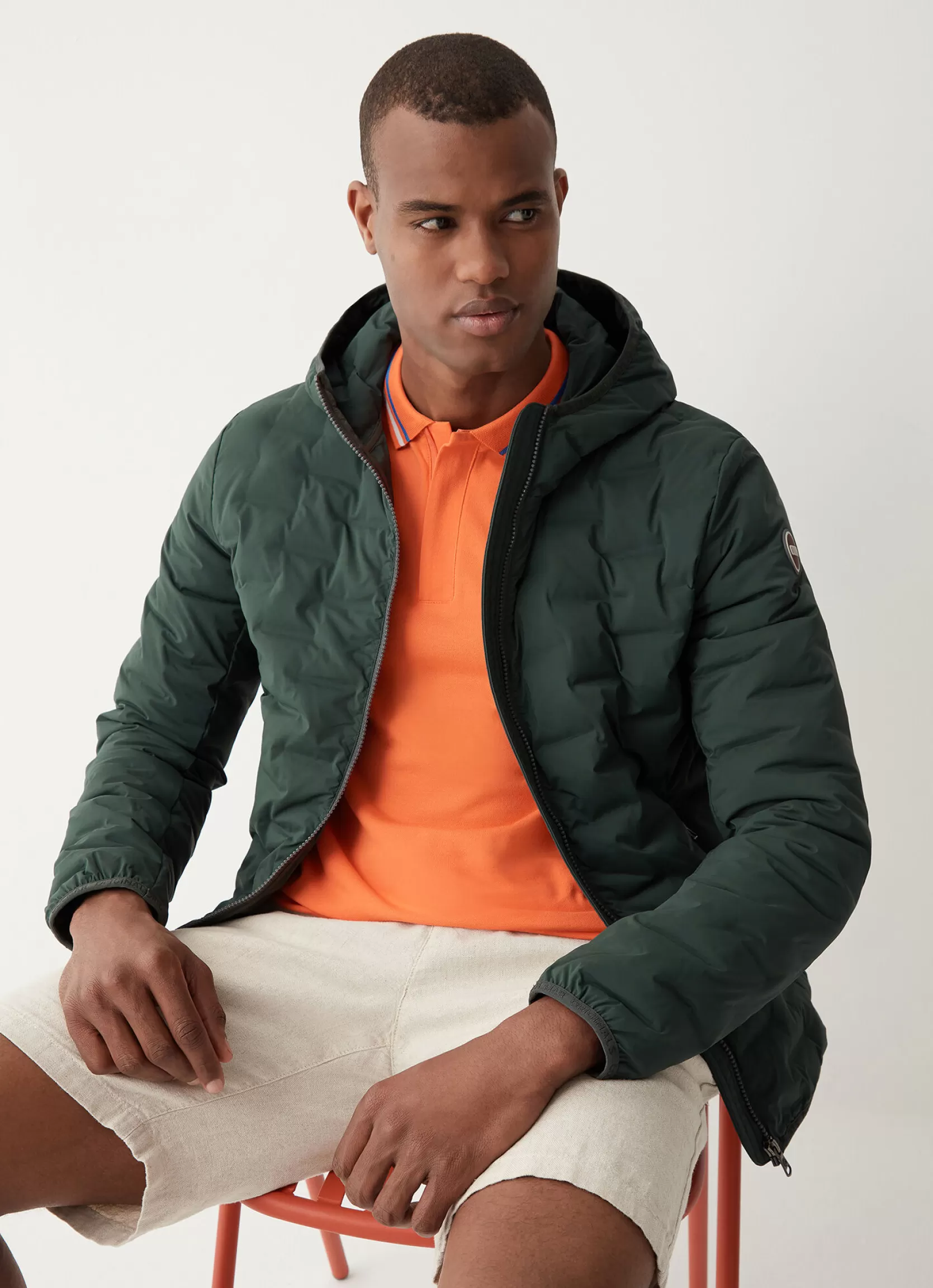 Colmar Quilted jacket with hood | man Outlet