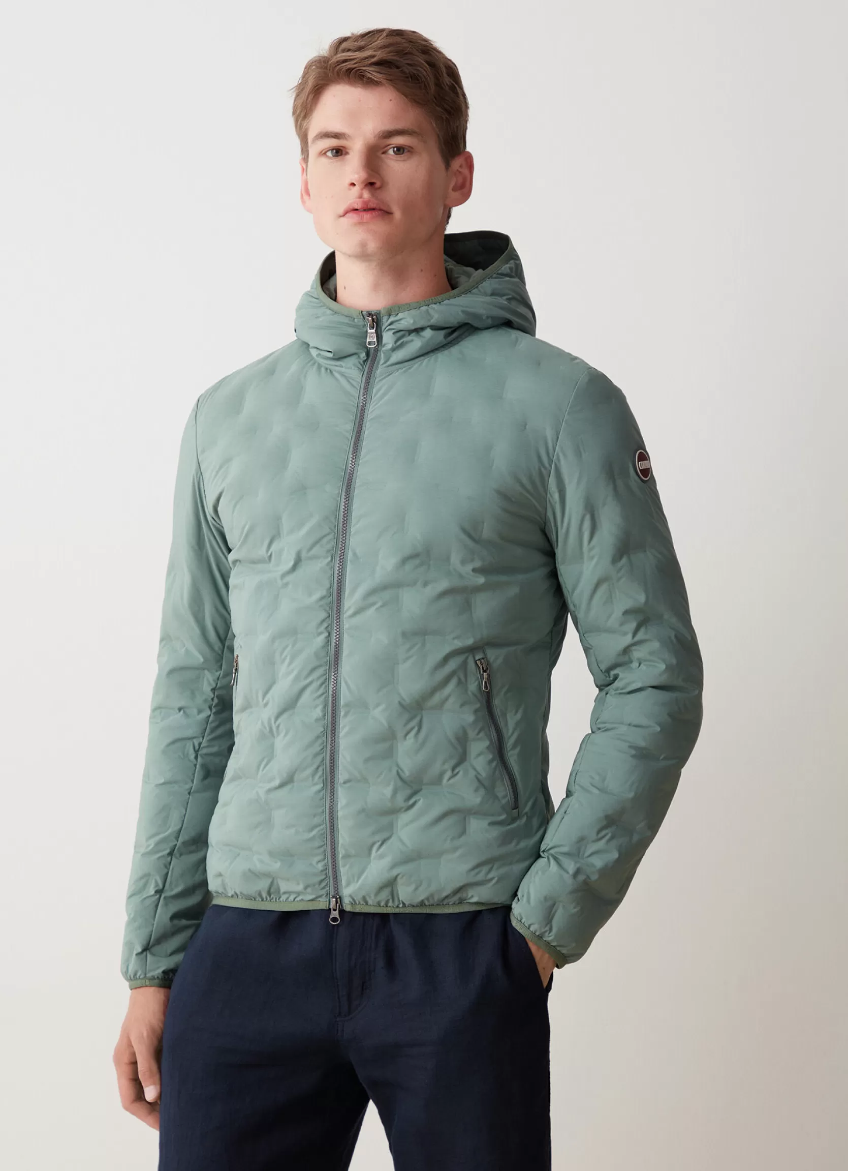 Colmar Quilted jacket with hood | man Lightweight Down Jackets