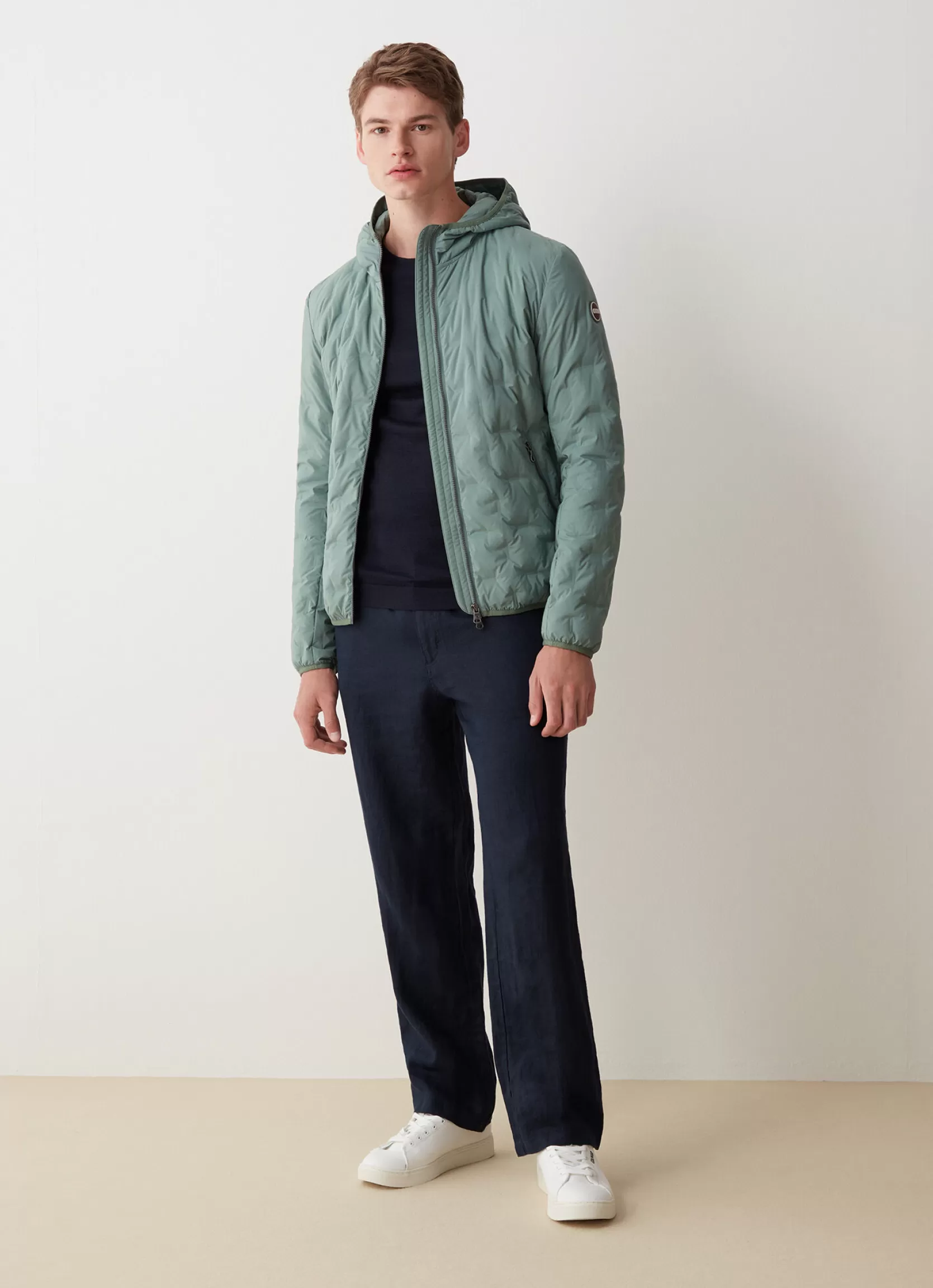 Colmar Quilted jacket with hood | man Lightweight Down Jackets
