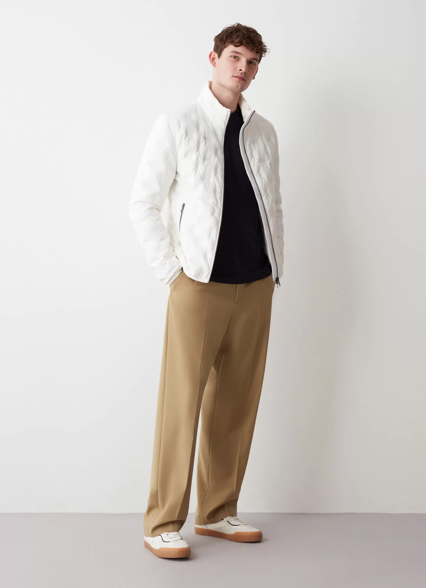 Colmar Quilted jacket with padded collar | man Lightweight Down Jackets
