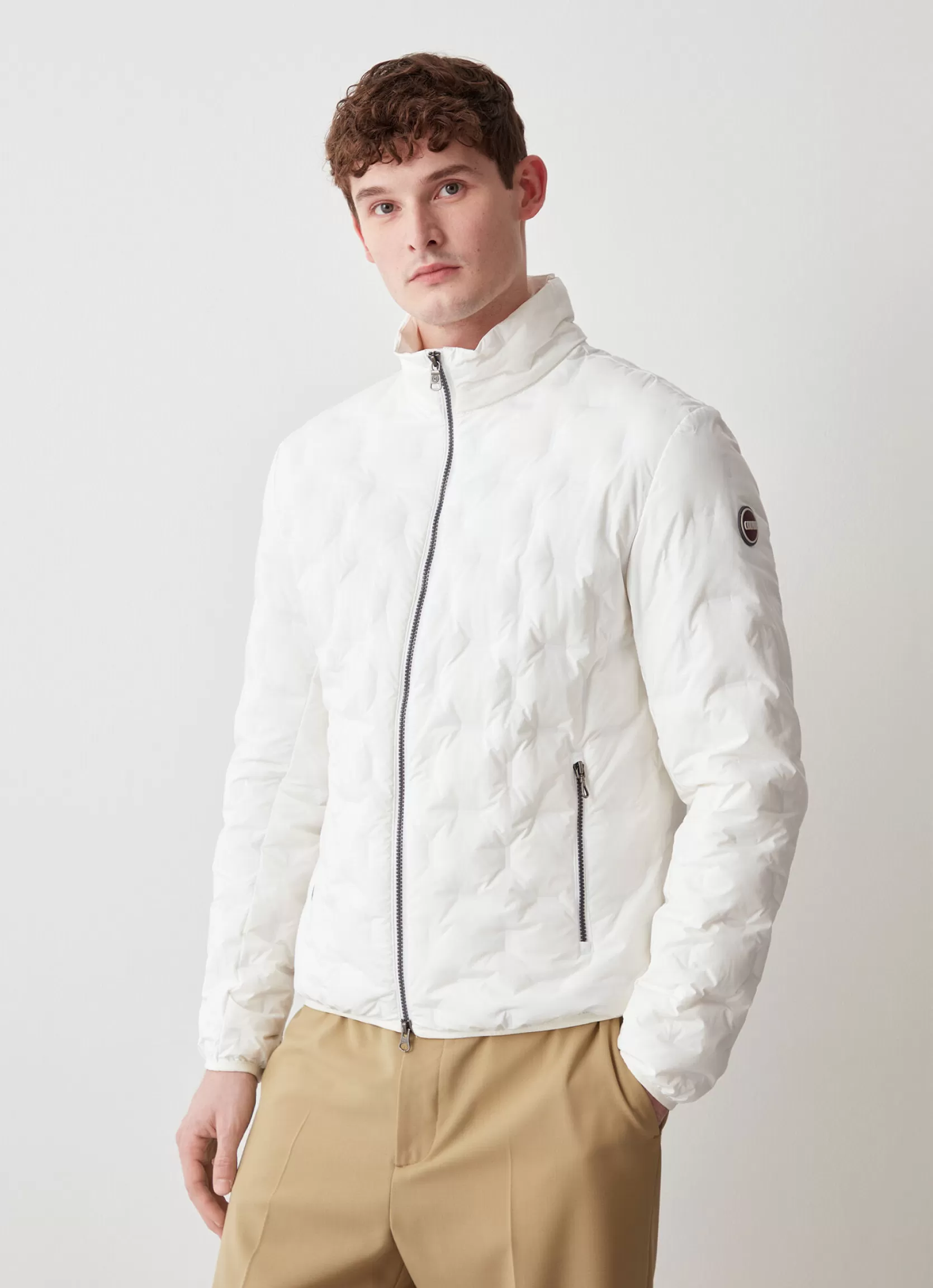 Colmar Quilted jacket with padded collar | man Lightweight Down Jackets