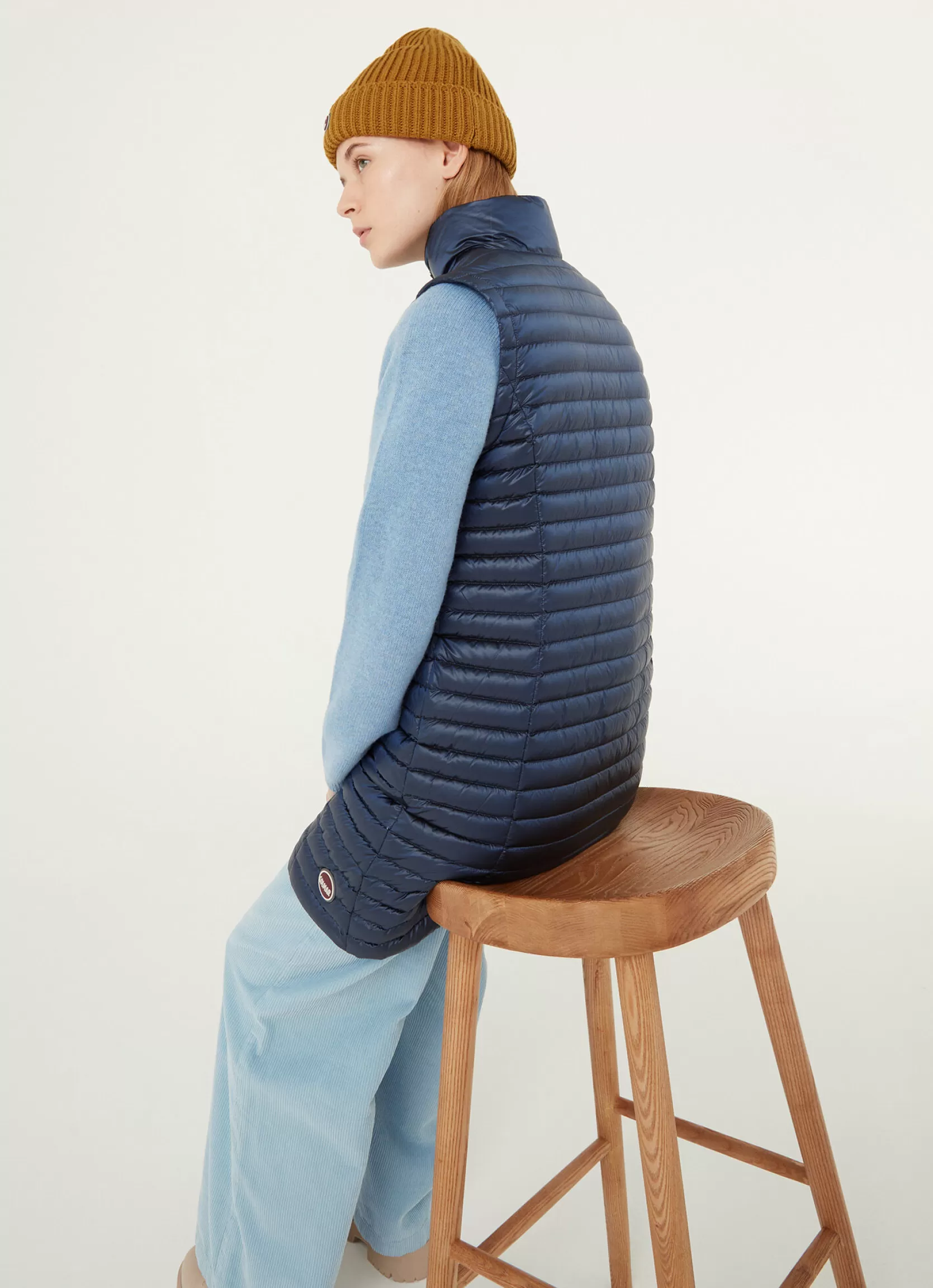 Colmar Quilted long unisex down gilet | woman Outlet