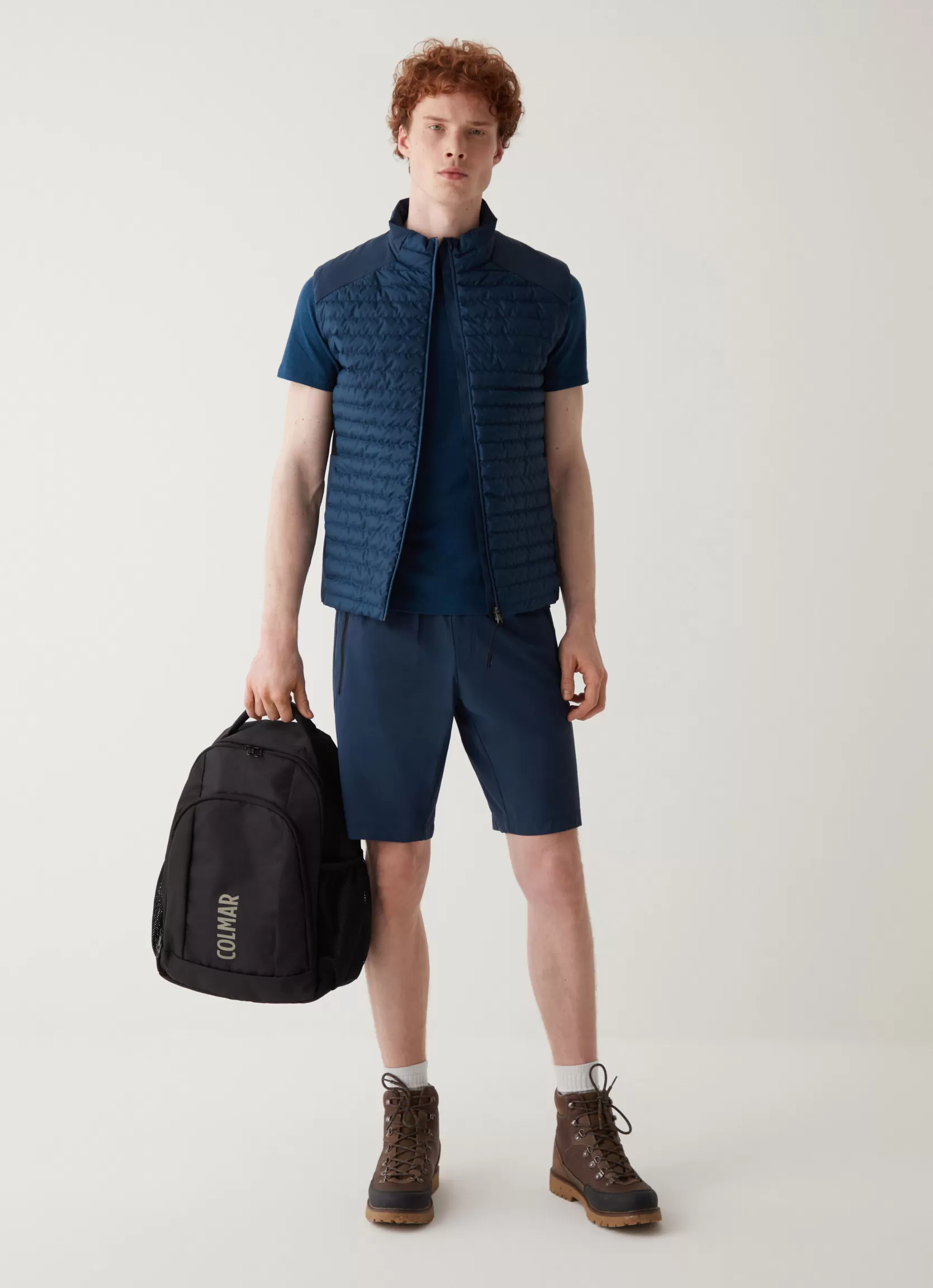Colmar Quilted windproof vest | man Outlet