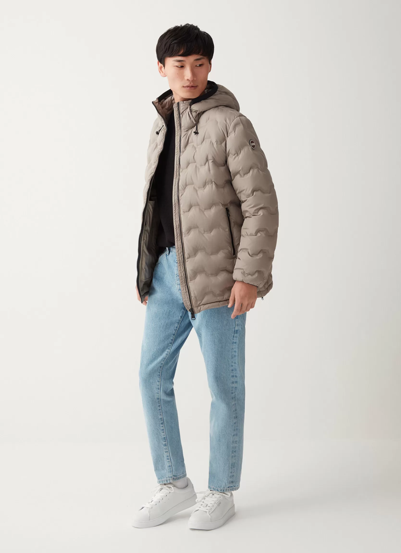 Colmar Quilted-effect down jacket | man Winter Down Jackets