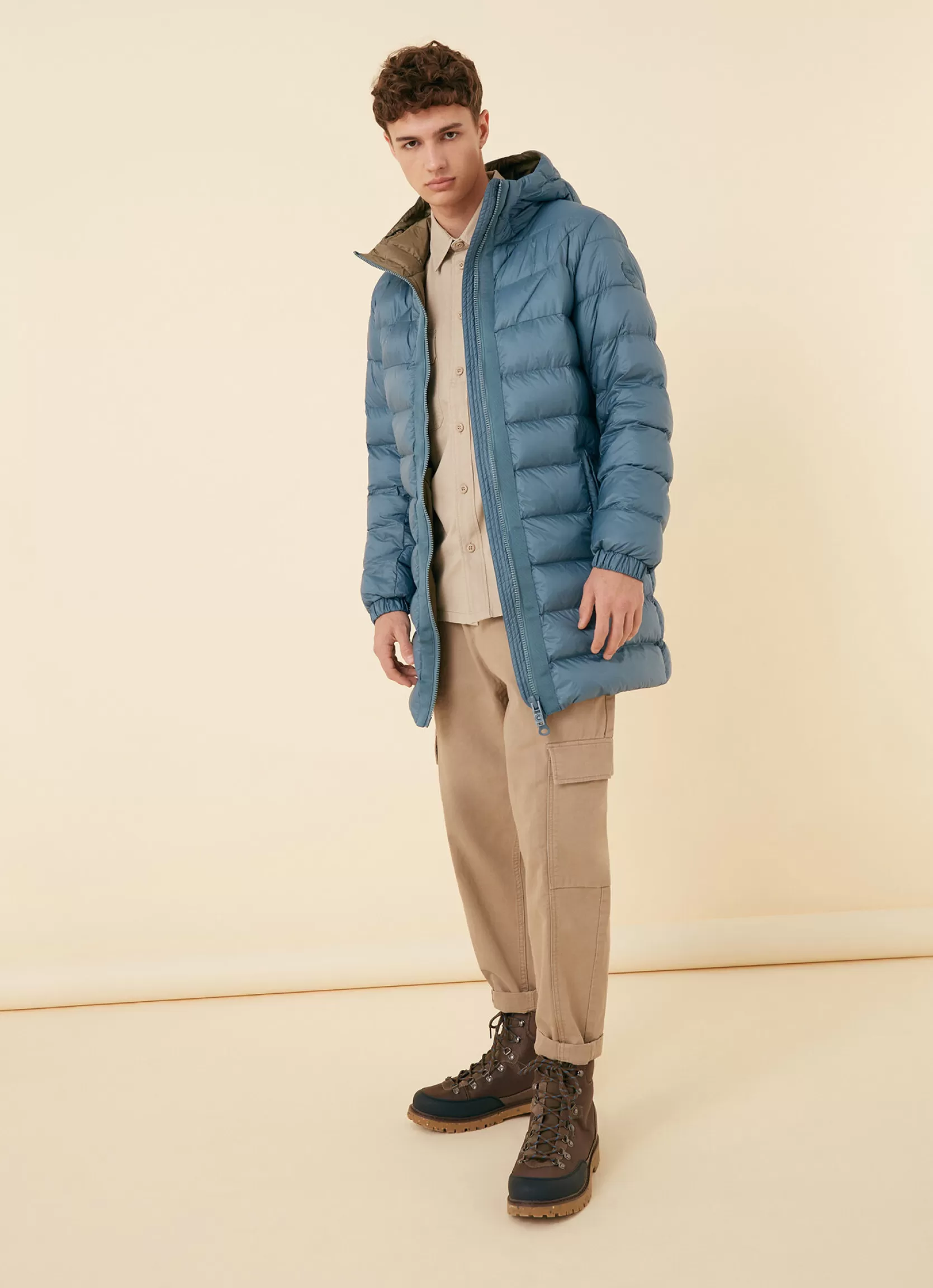 Colmar Recycled Essentials hooded long jacket | man Outlet