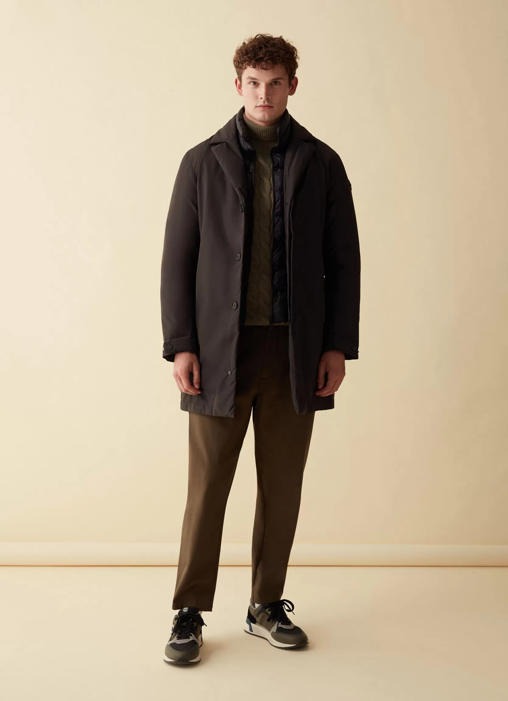 Colmar Recycled Essentials long jacket | man Recycled Essential | Jackets and Coats