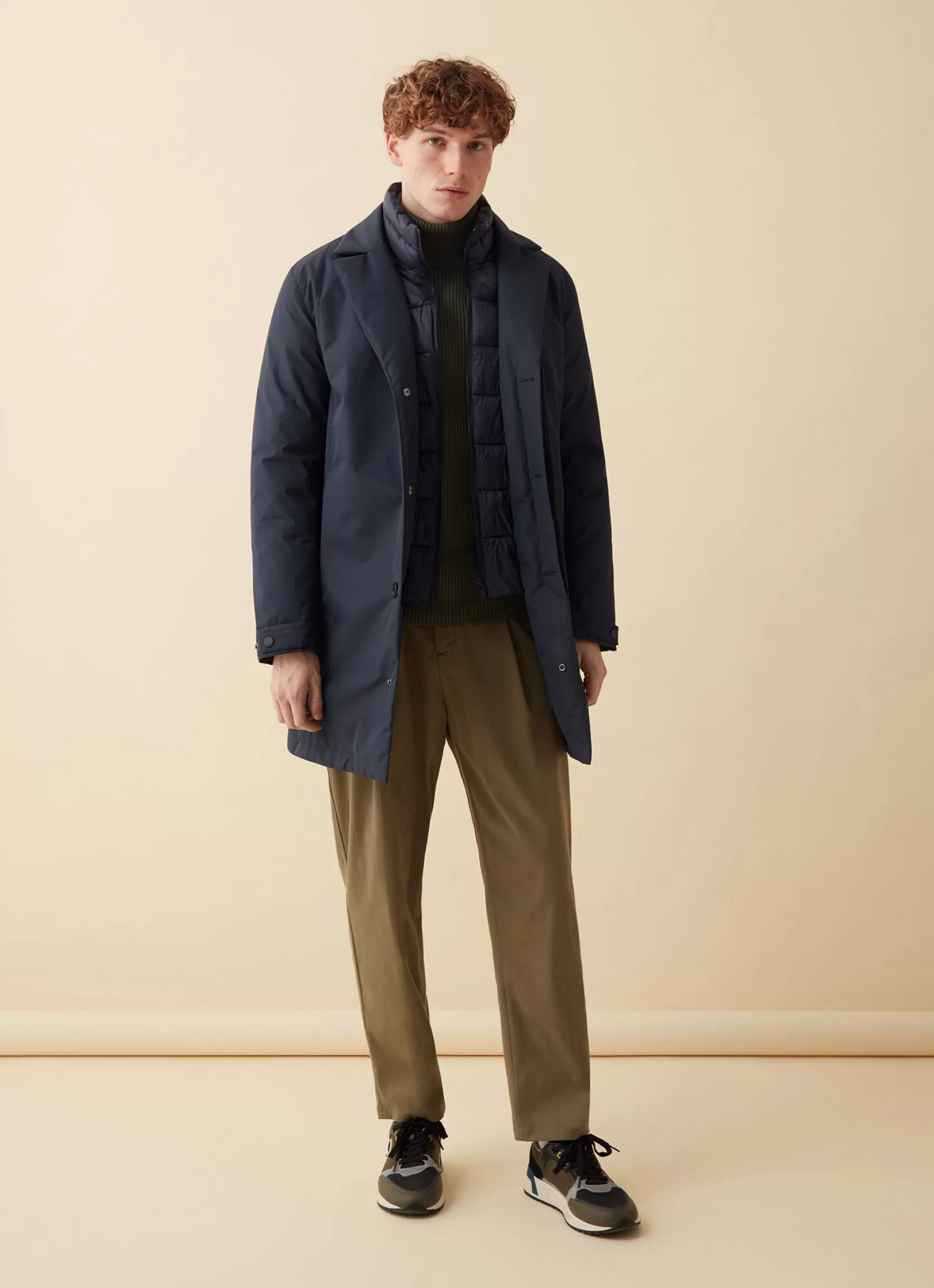 Colmar Recycled Essentials long jacket | man Recycled Essential | Jackets and Coats