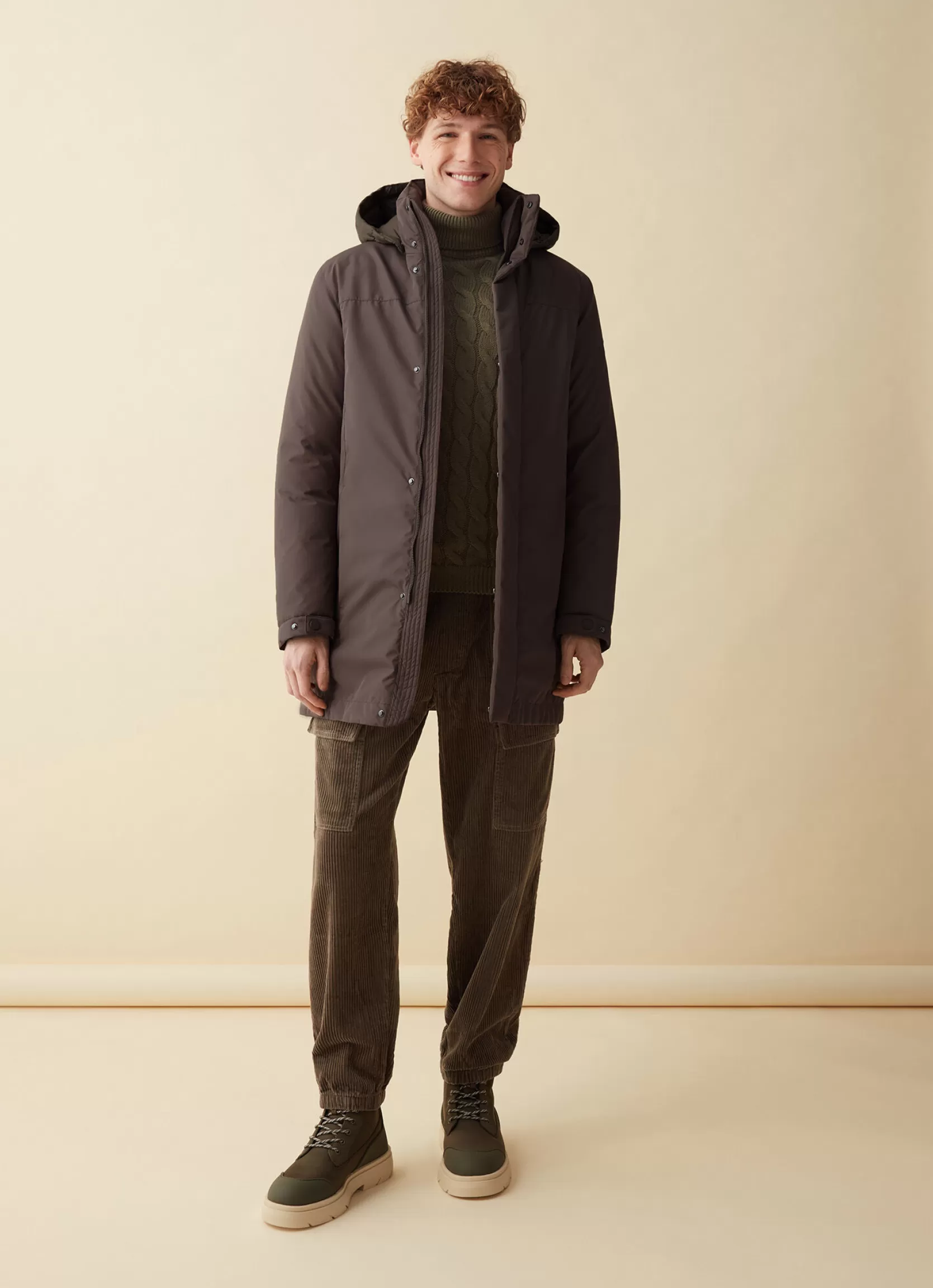 Colmar Recycled Essentials parka with hood | man Recycled Essential | Jackets and Coats