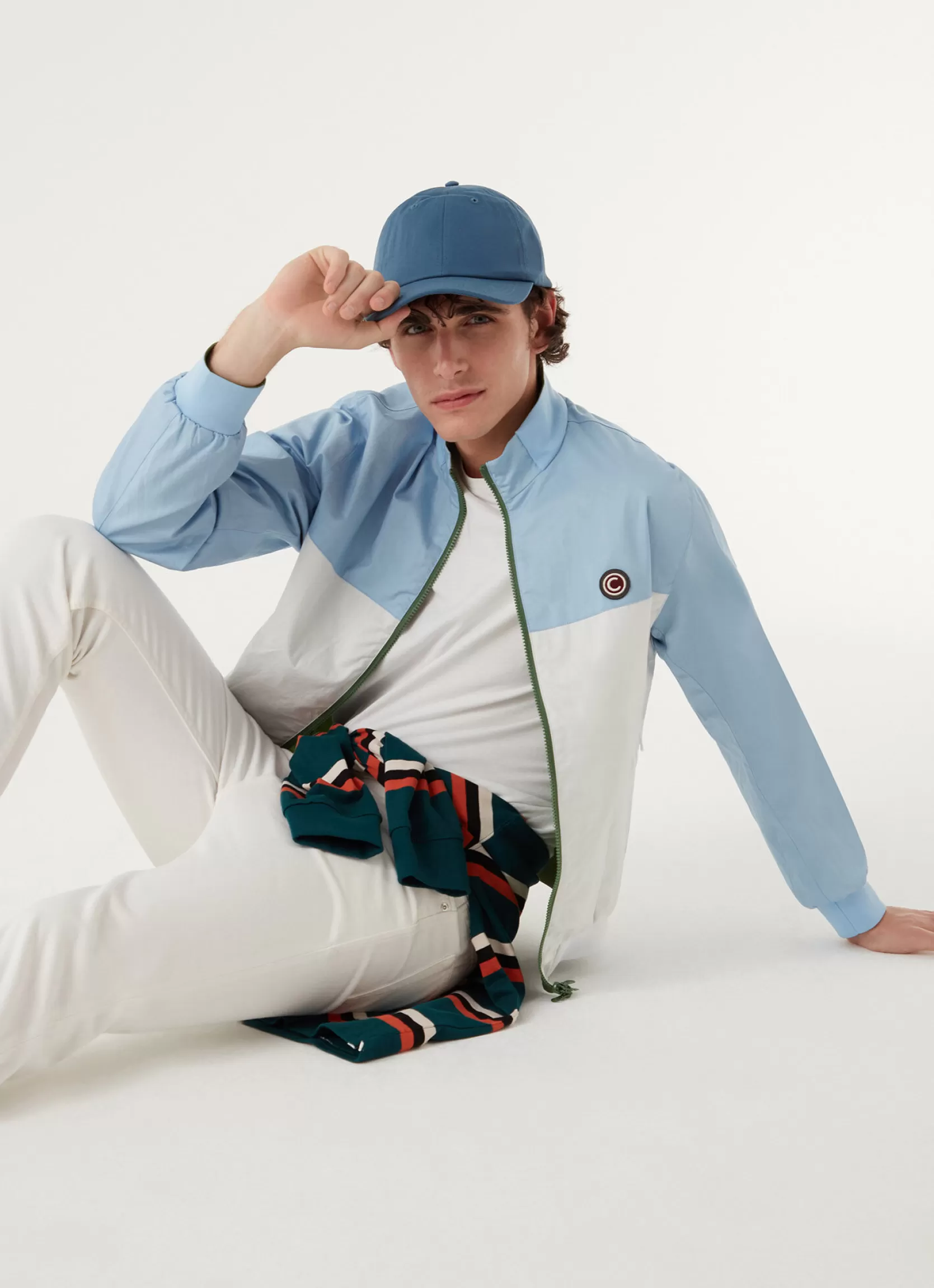 Colmar Reversible colour block bomber jacket | man Outlet