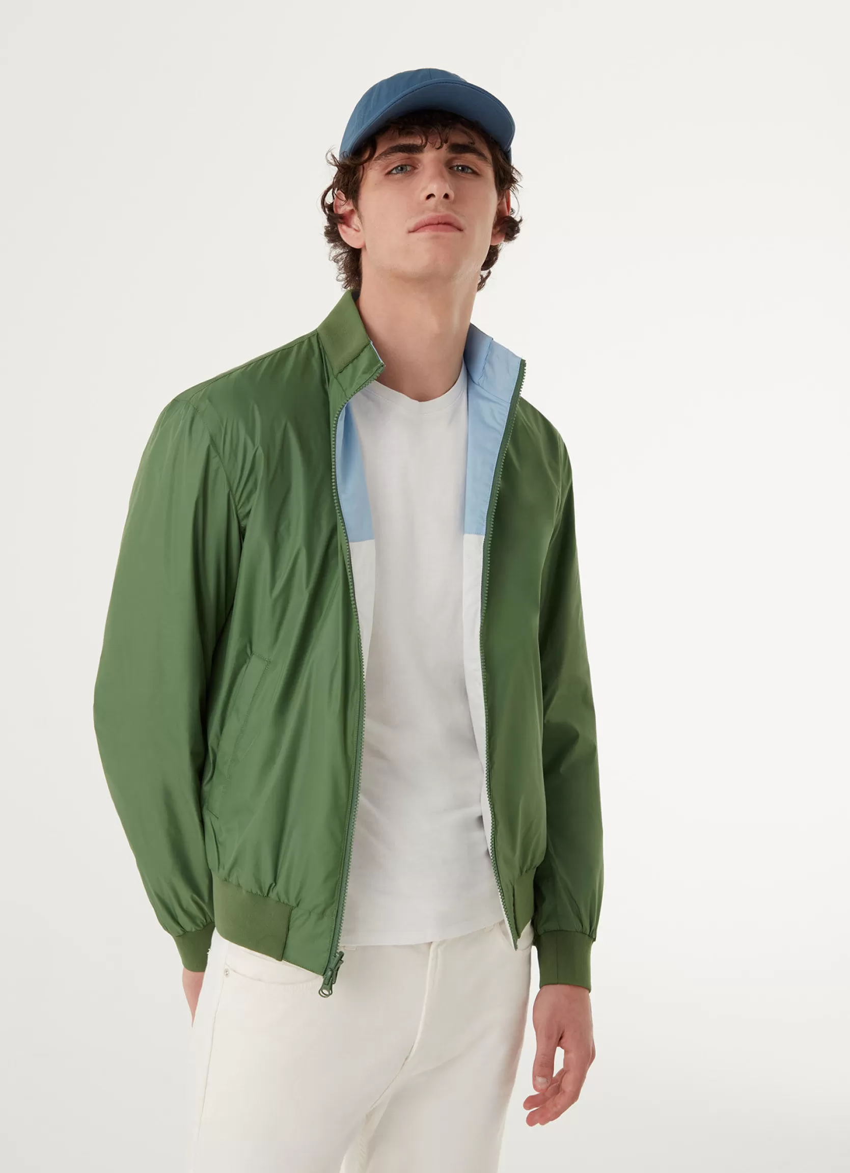 Colmar Reversible colour block bomber jacket | man Outlet