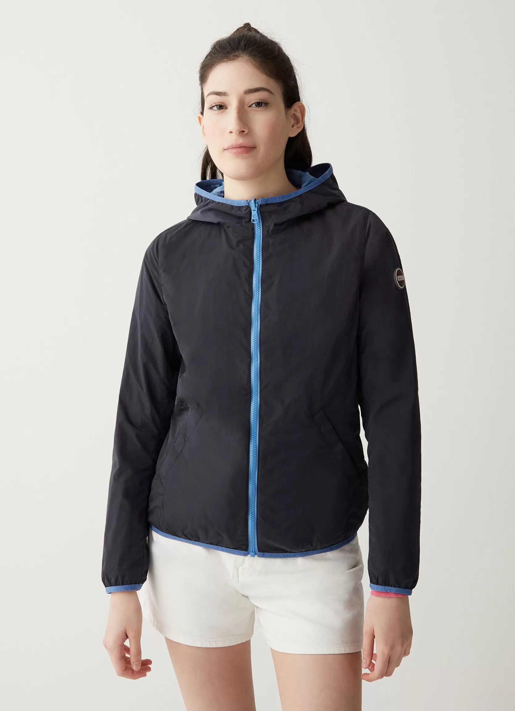 Colmar Reversible crinkle jacket with hood | woman Outlet
