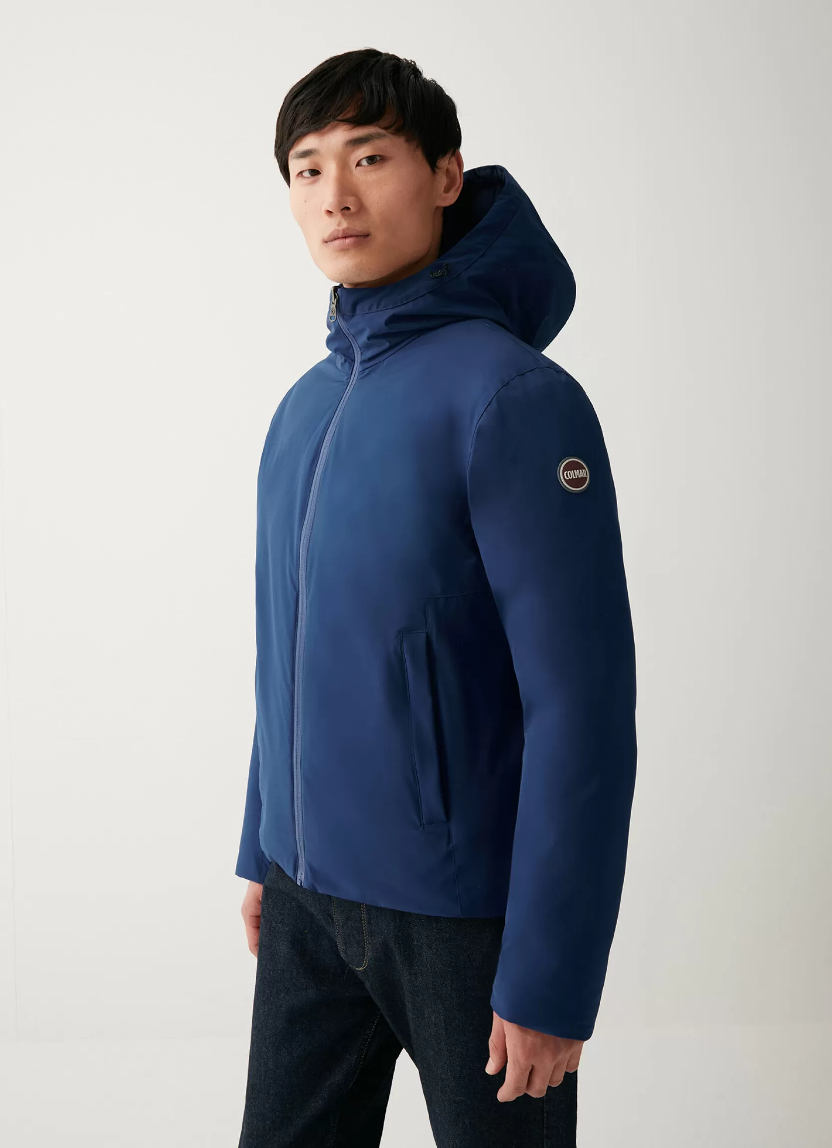Colmar Reversible jacket in stretch fabric | man Winter Down Jackets