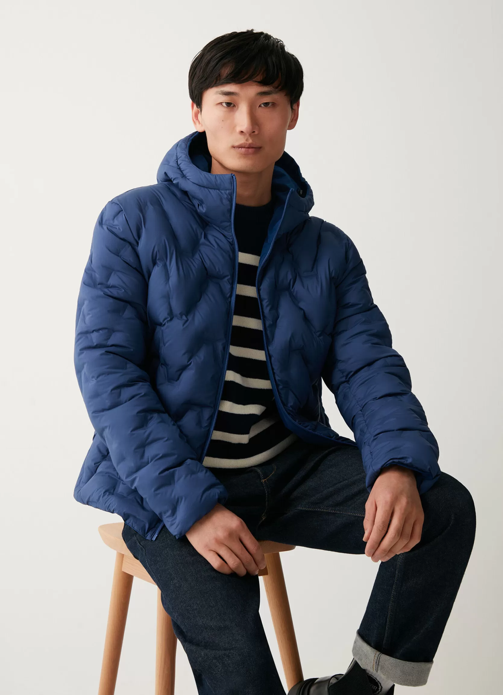 Colmar Reversible jacket in stretch fabric | man Winter Down Jackets