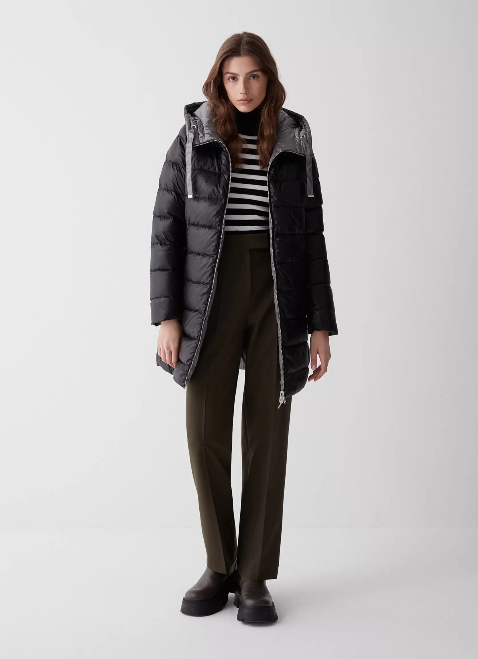 Colmar Reversible quilted down jacket with hood | woman Jackets and Coats | Winter Down Jackets