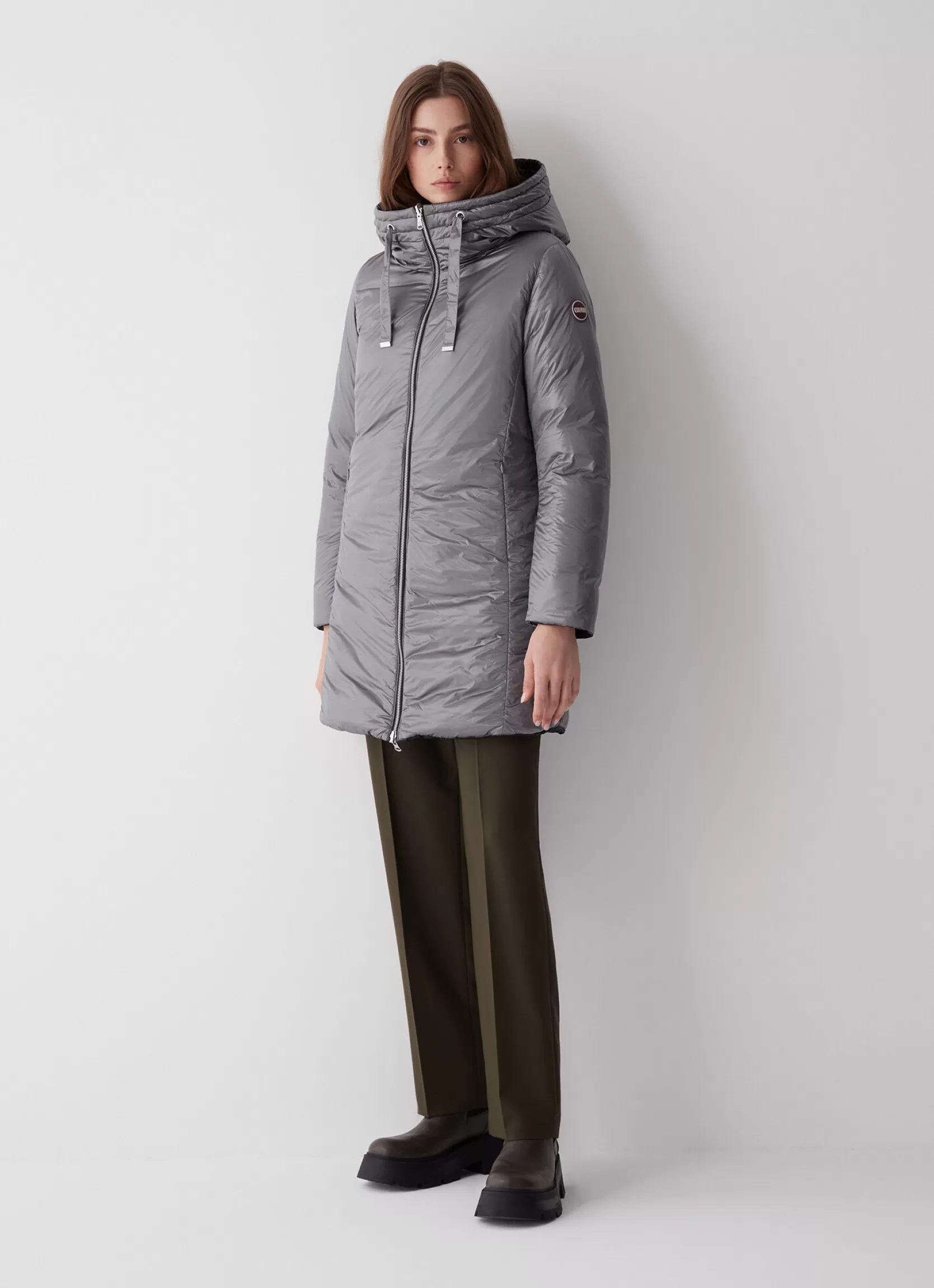 Colmar Reversible quilted down jacket with hood | woman Jackets and Coats | Winter Down Jackets