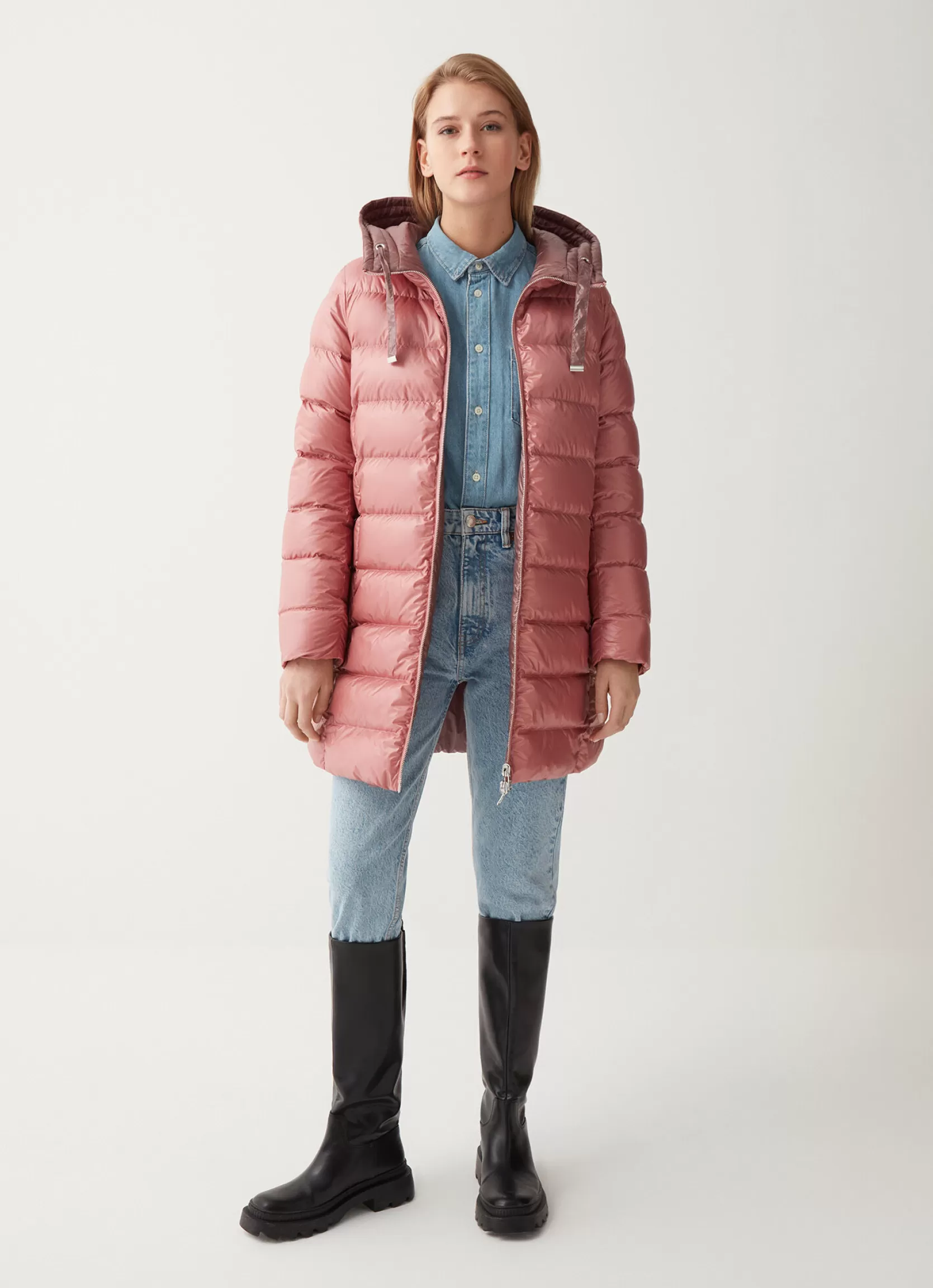 Colmar Reversible quilted down jacket with hood | woman Jackets and Coats | Winter Down Jackets