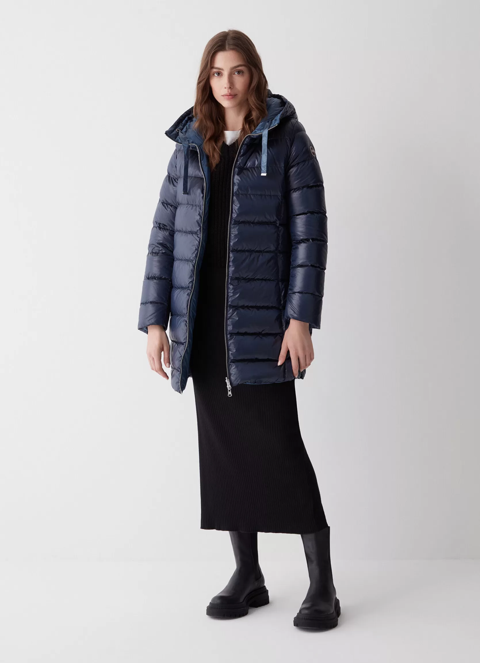 Colmar Reversible quilted down jacket with hood | woman Jackets and Coats | Winter Down Jackets