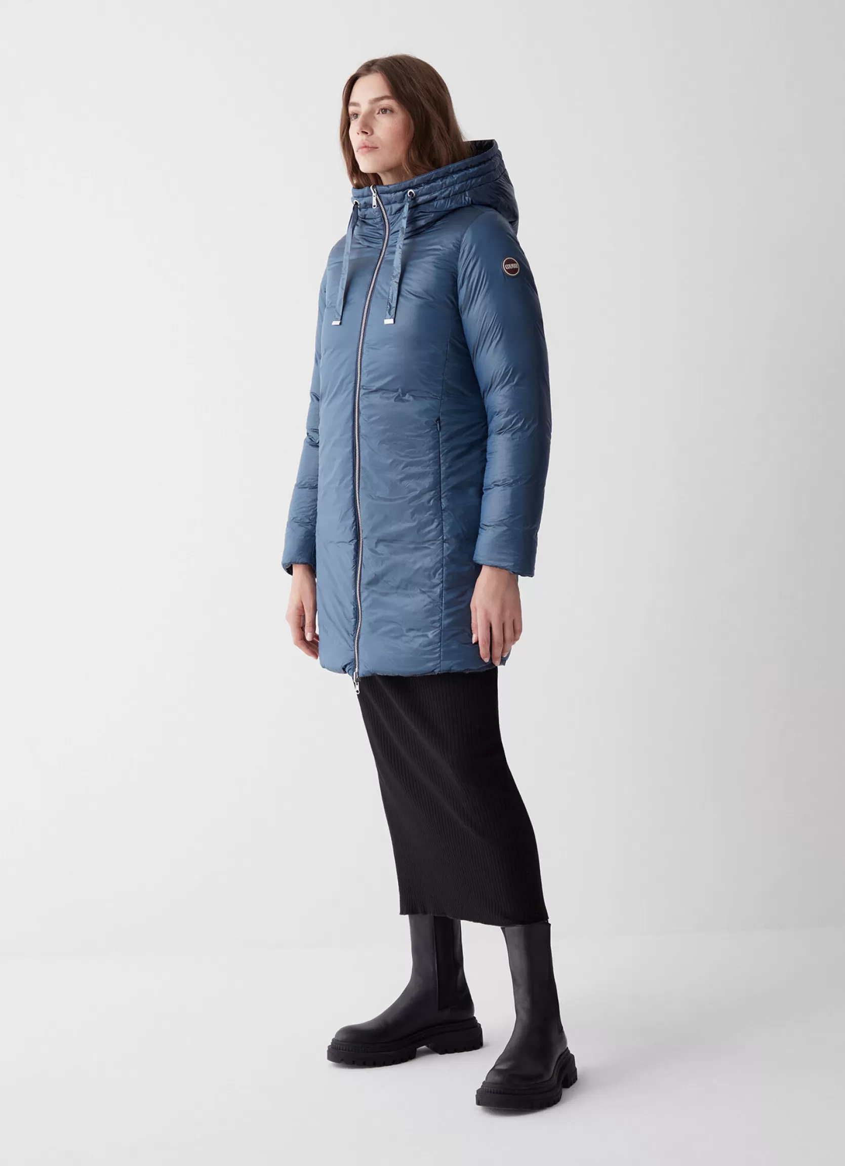 Colmar Reversible quilted down jacket with hood | woman Jackets and Coats | Winter Down Jackets