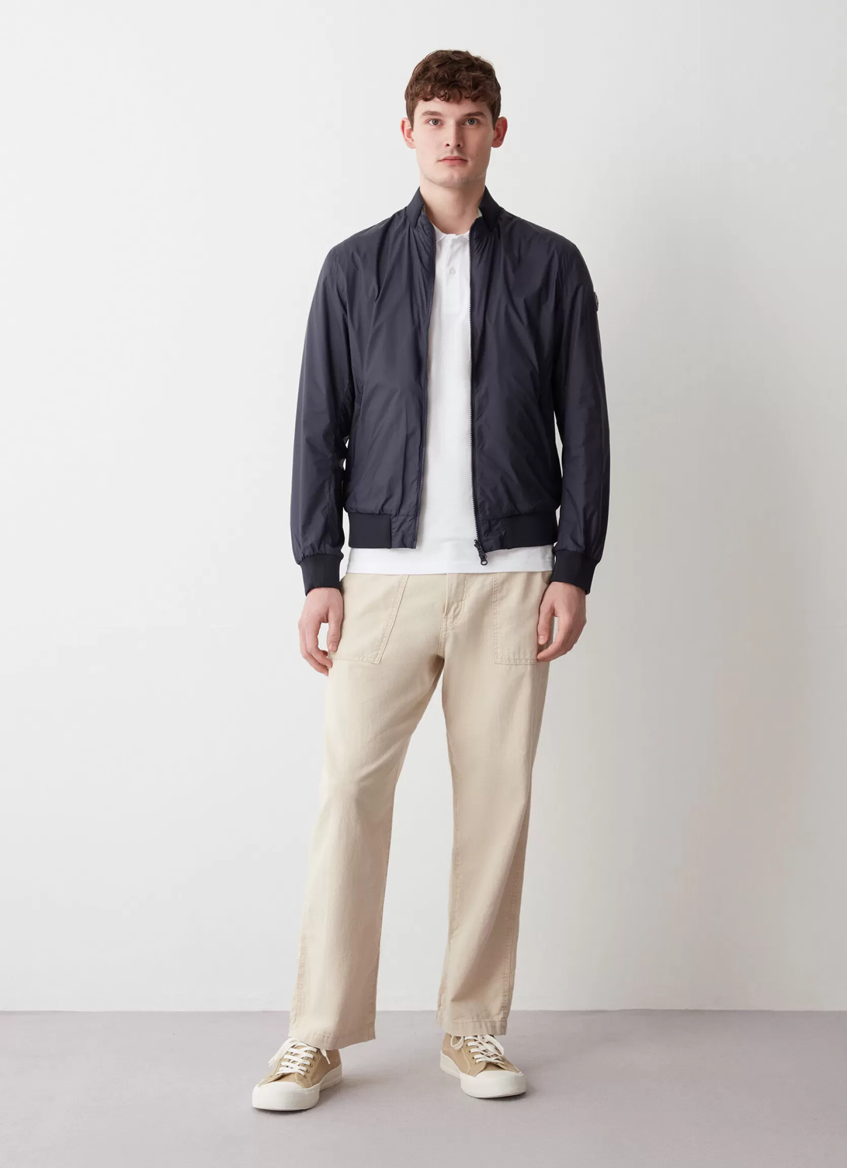 Colmar Reversible recycled fabric bomber jacket | man Lightweight Jackets