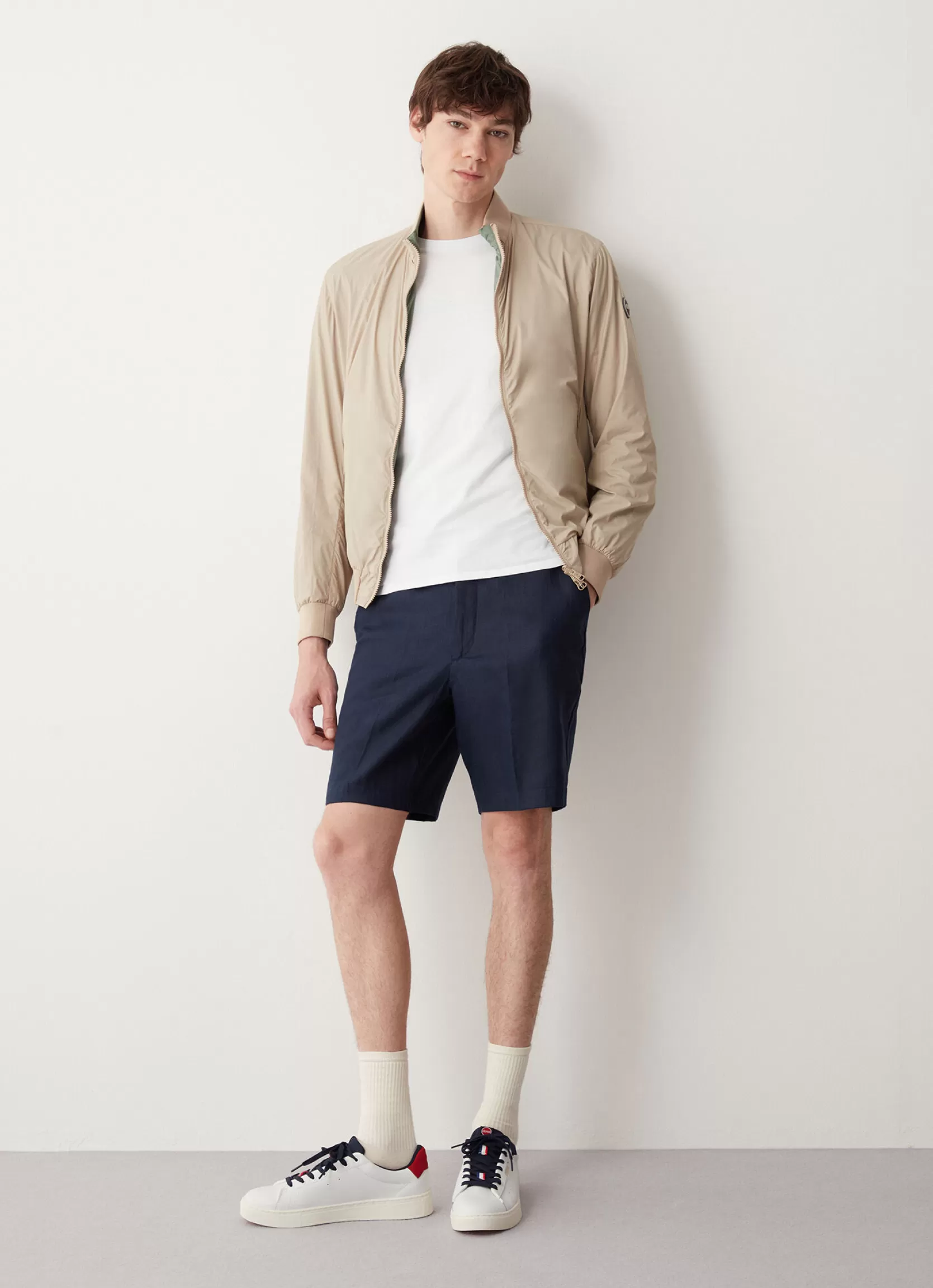 Colmar Reversible recycled fabric bomber jacket | man Lightweight Jackets