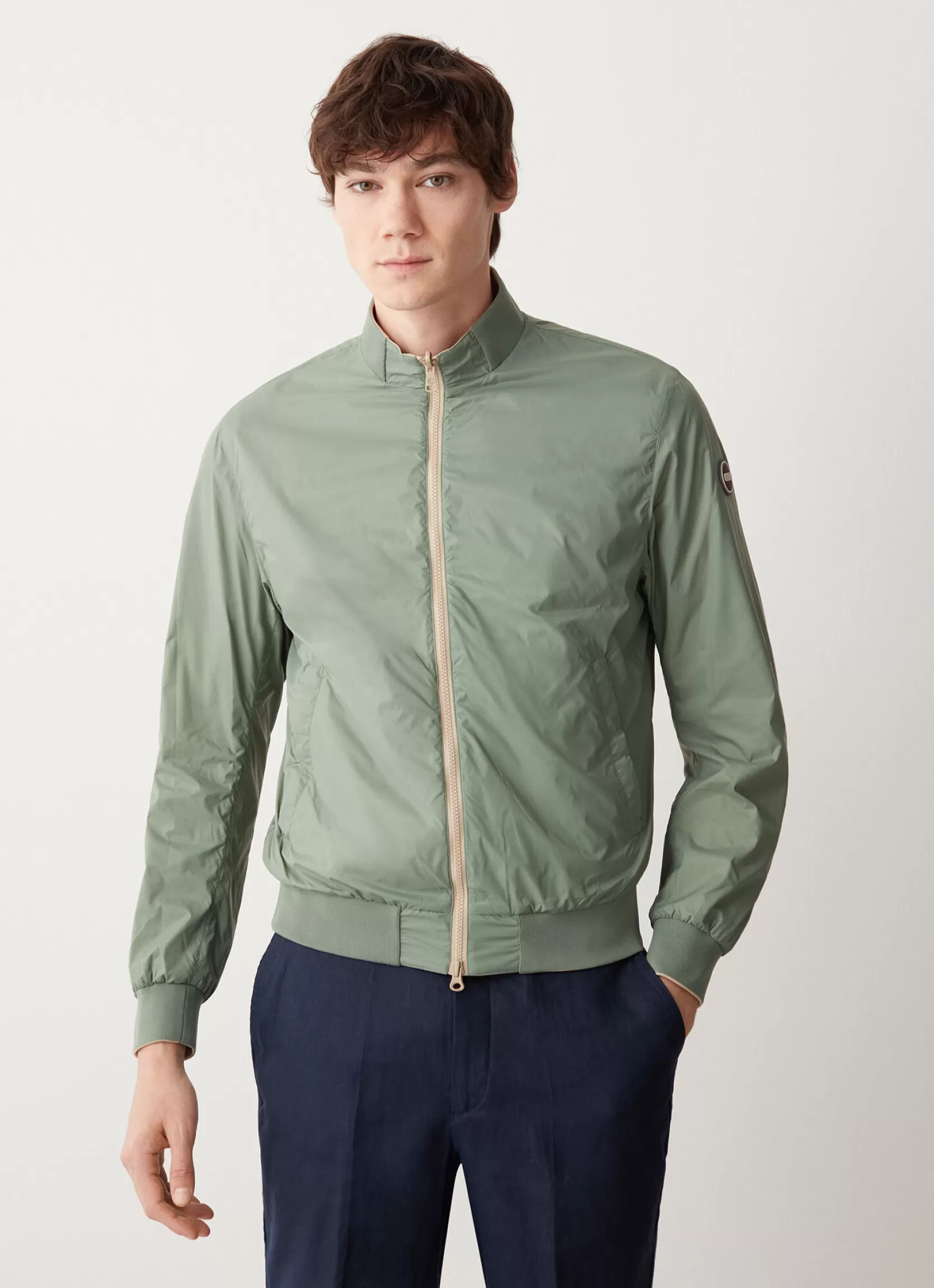 Colmar Reversible recycled fabric bomber jacket | man Lightweight Jackets