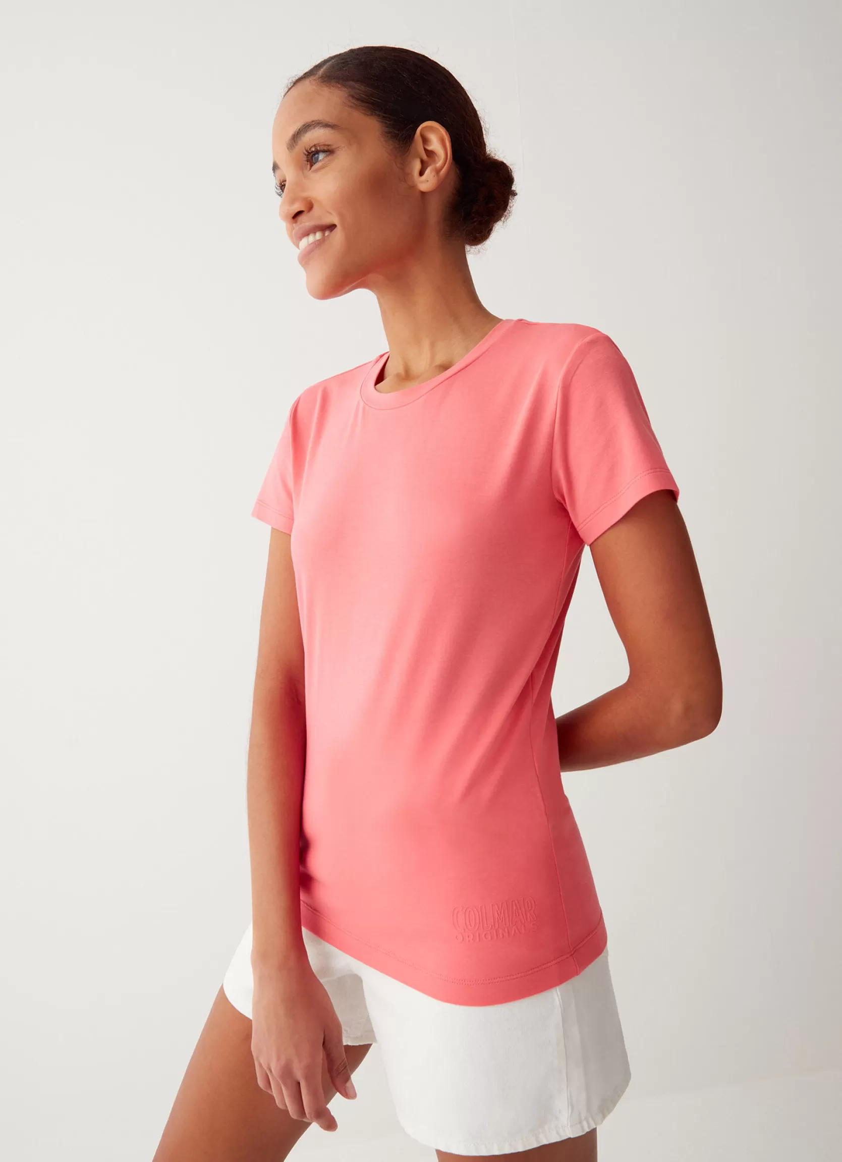Colmar Round neck modal jersey T-shirt | woman Outlet