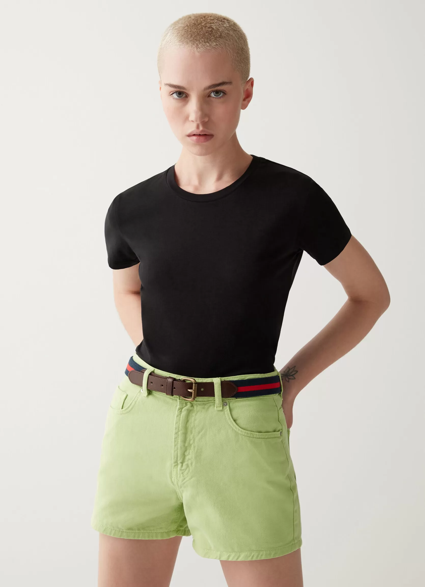 Colmar Round neck modal jersey T-shirt | woman Outlet