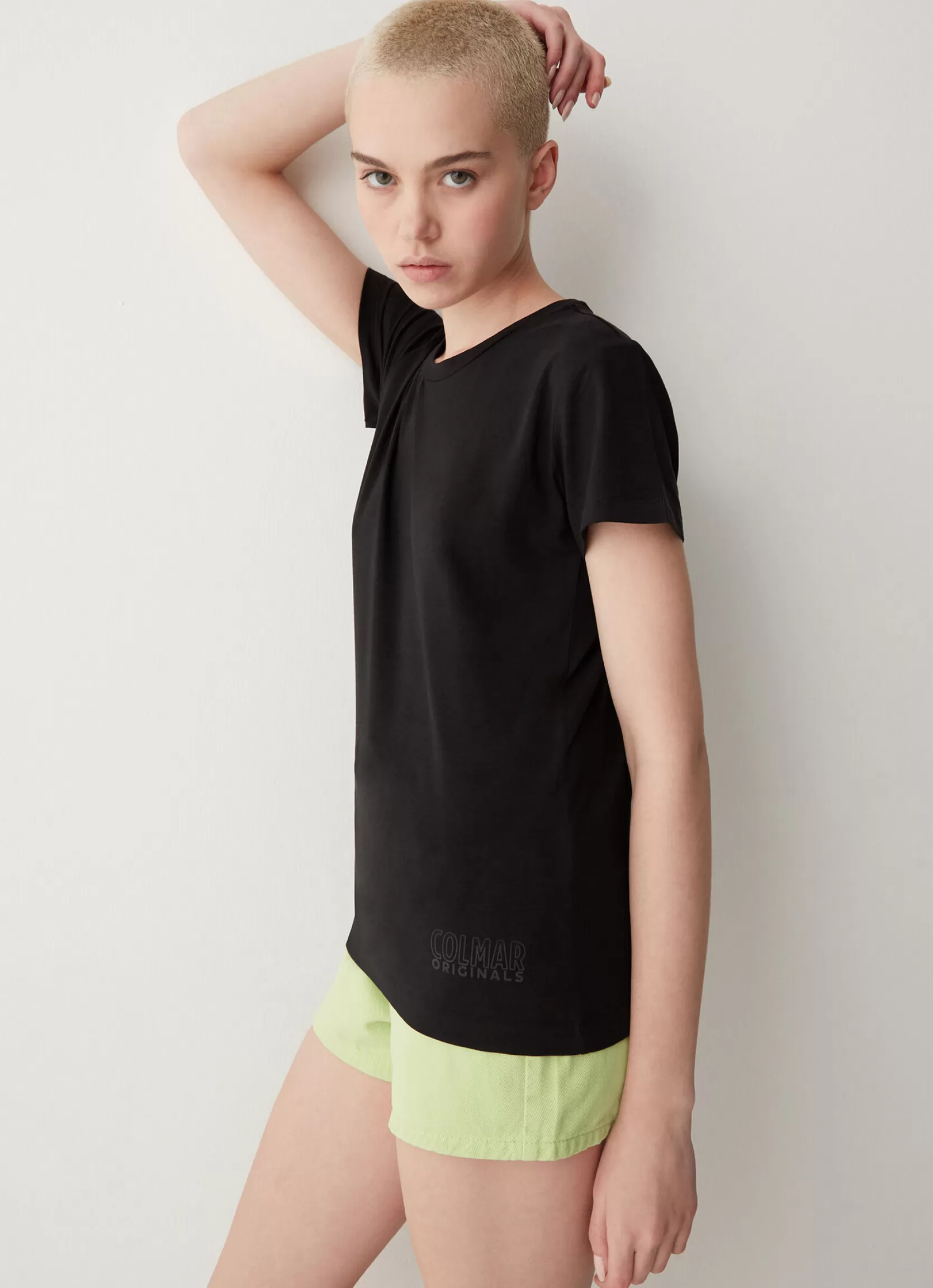 Colmar Round neck modal jersey T-shirt | woman Outlet