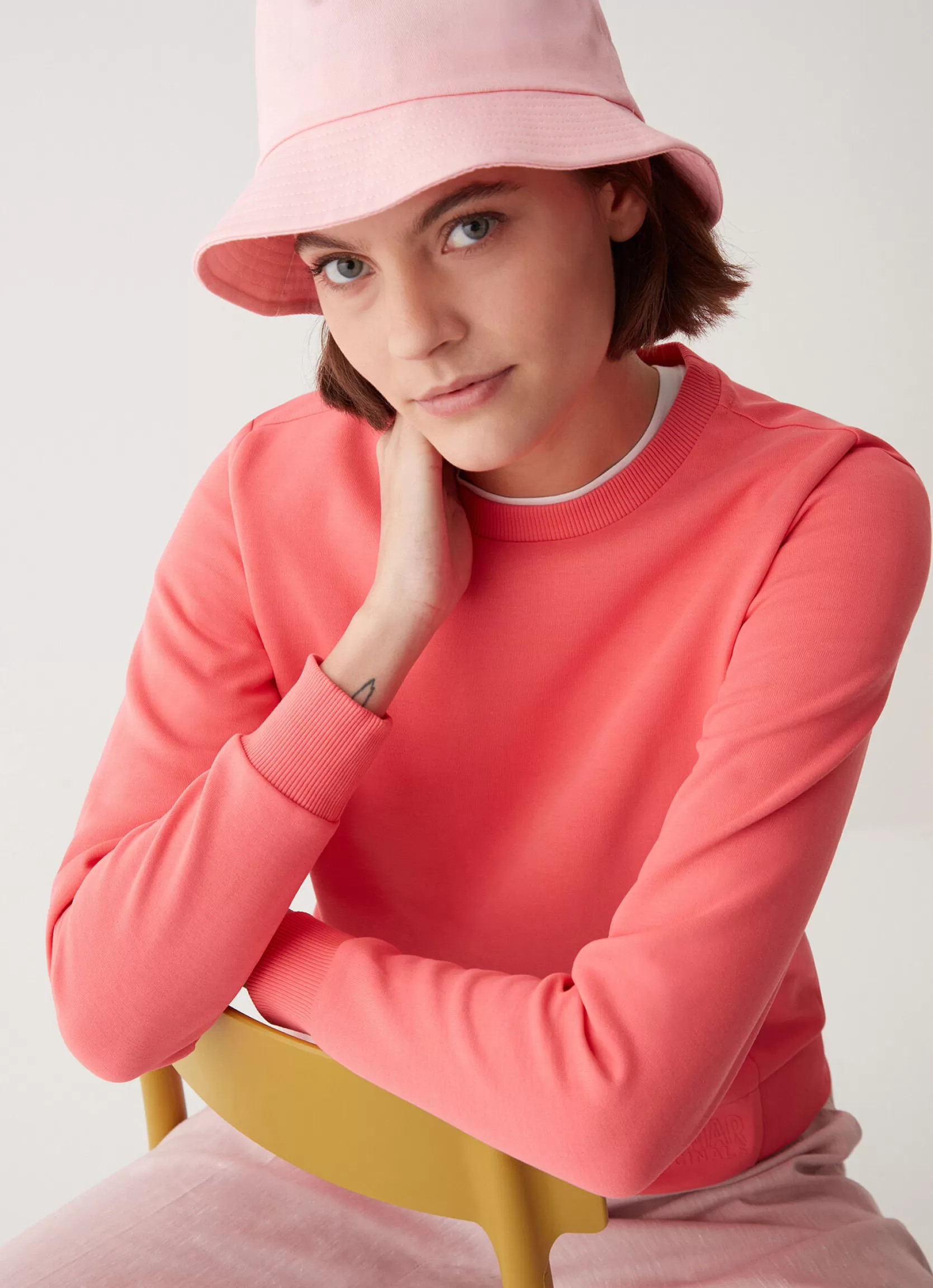 Colmar Round neck sweatshirt with 3D print | woman Outlet