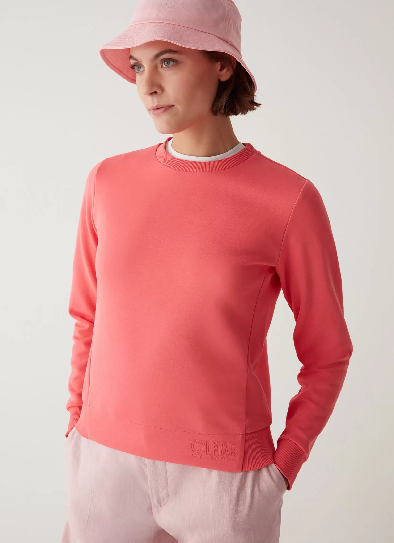 Colmar Round neck sweatshirt with 3D print | woman Outlet