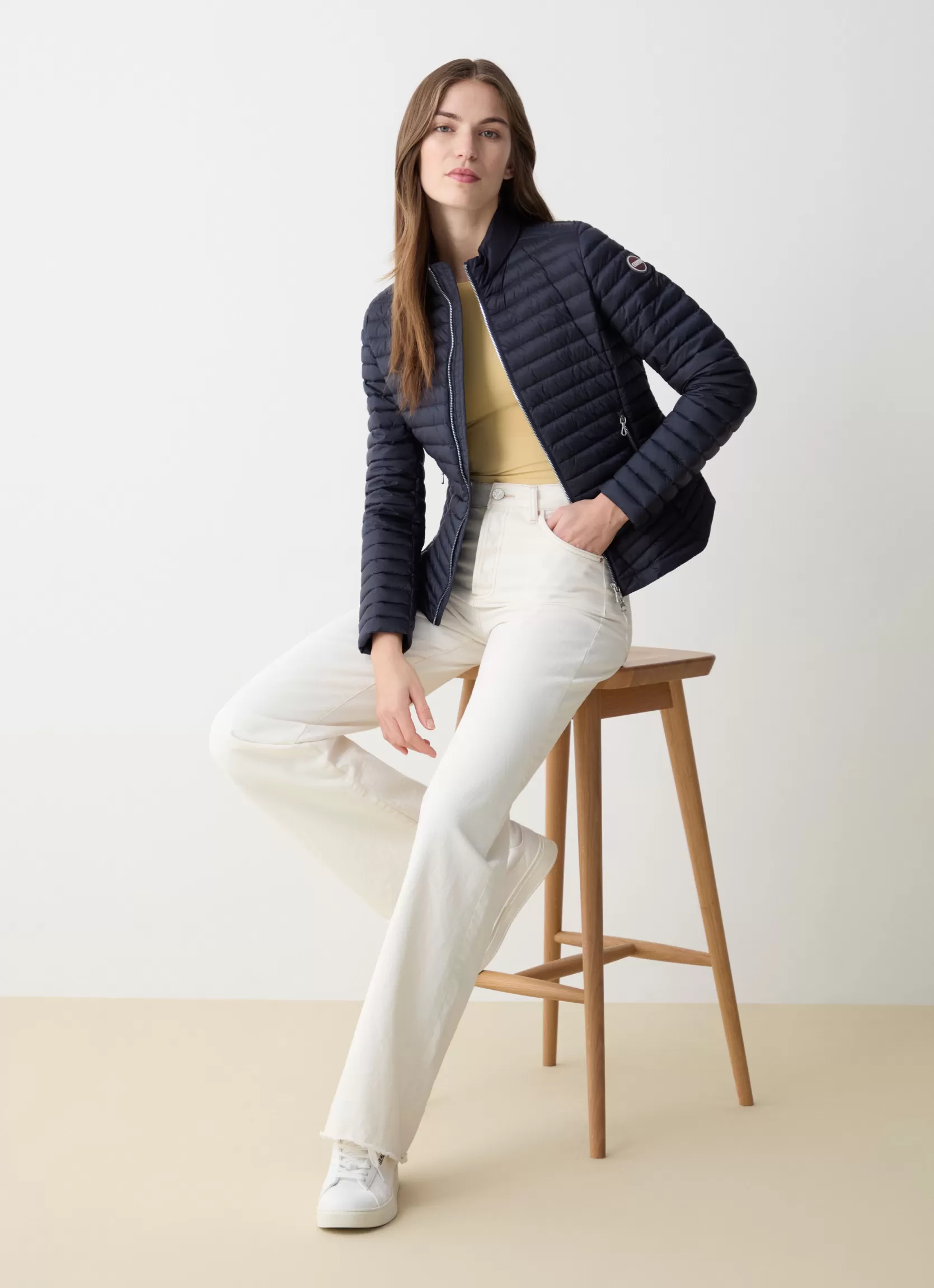 Colmar Rounded hem down jacket | woman Lightweight Down Jackets