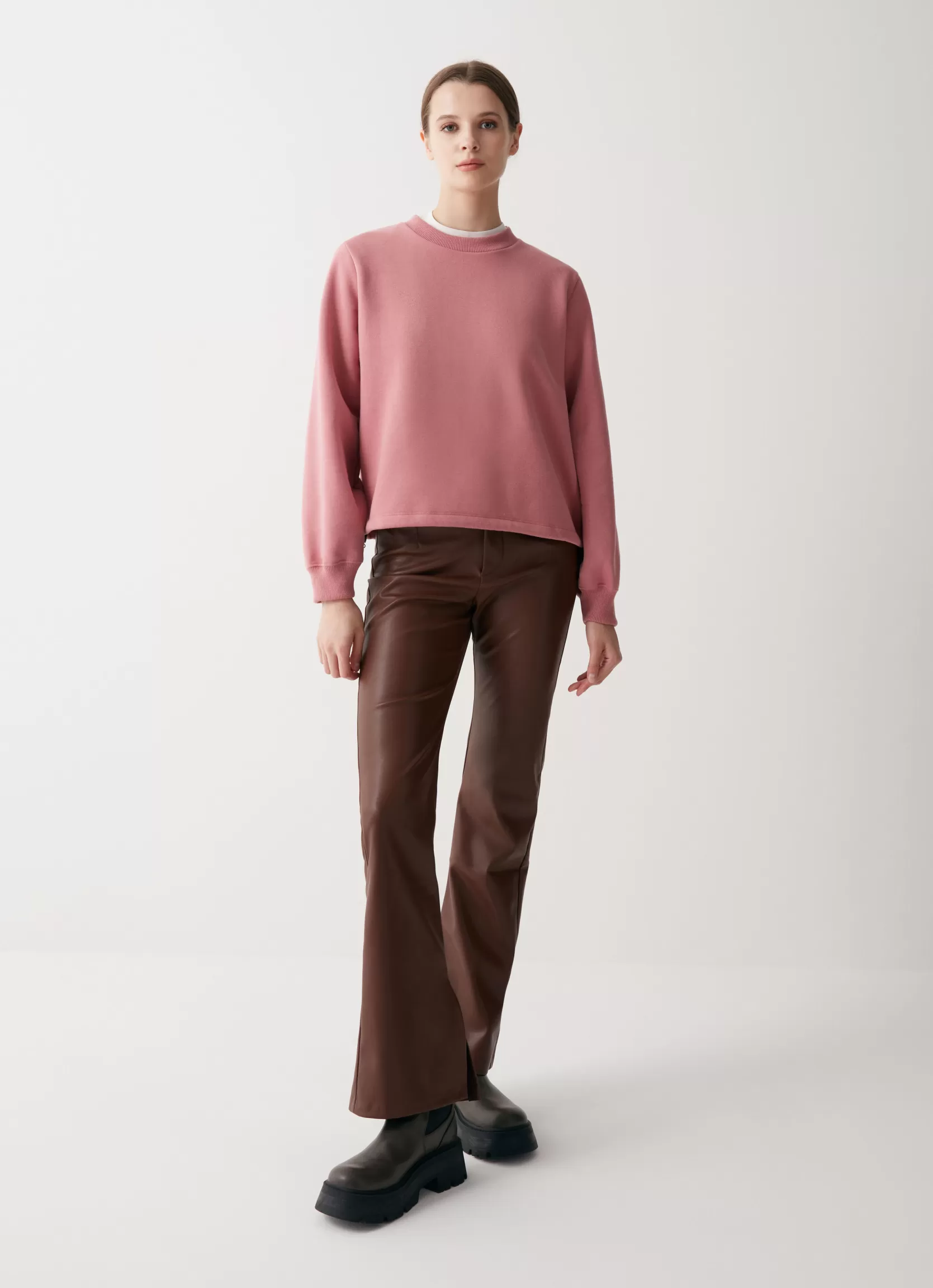 Colmar Round-neck sweatshirt with drawstring at the hem | woman Sweatshirts