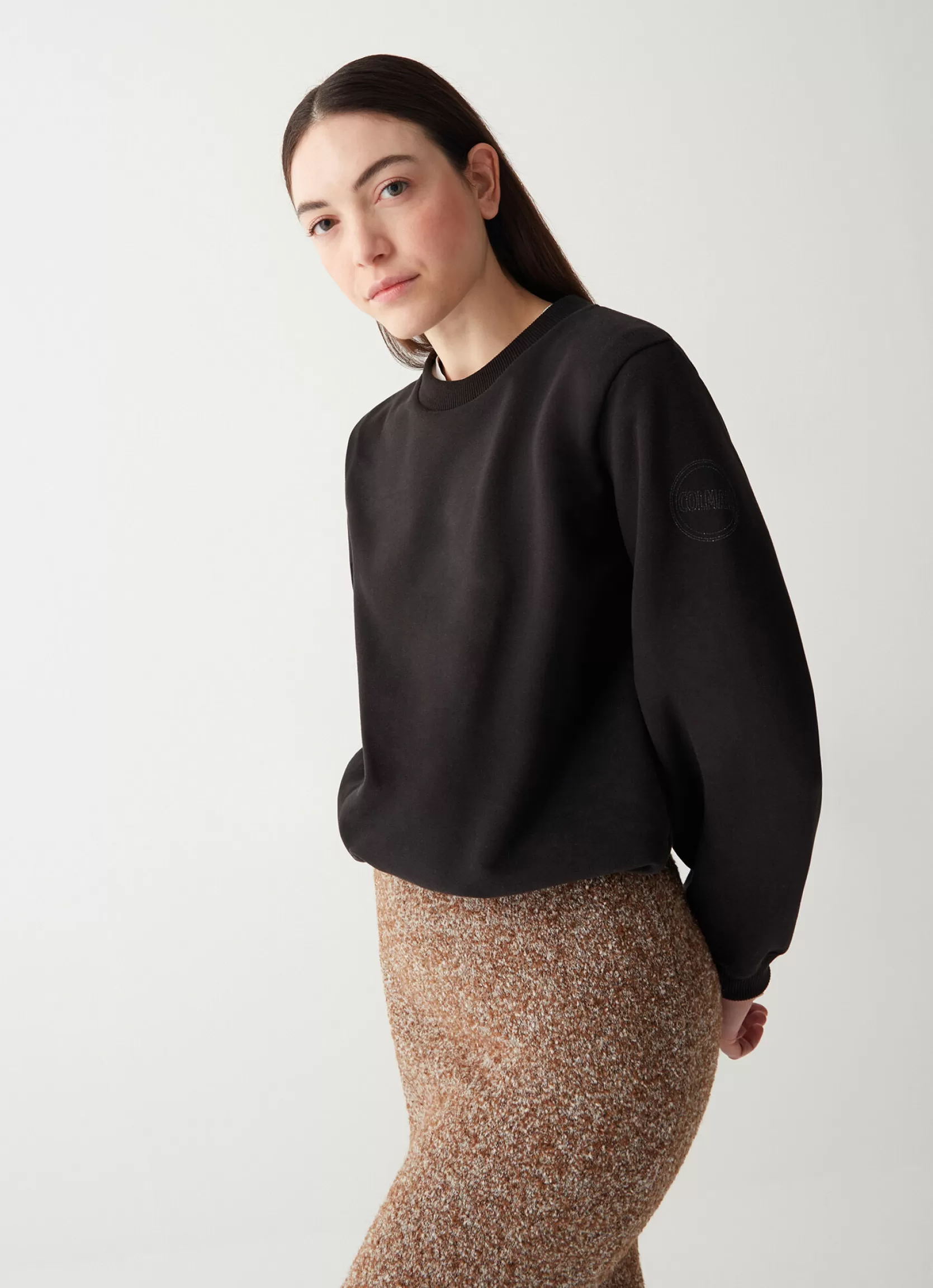 Colmar Round-neck sweatshirt with drawstring at the hem | woman Sweatshirts