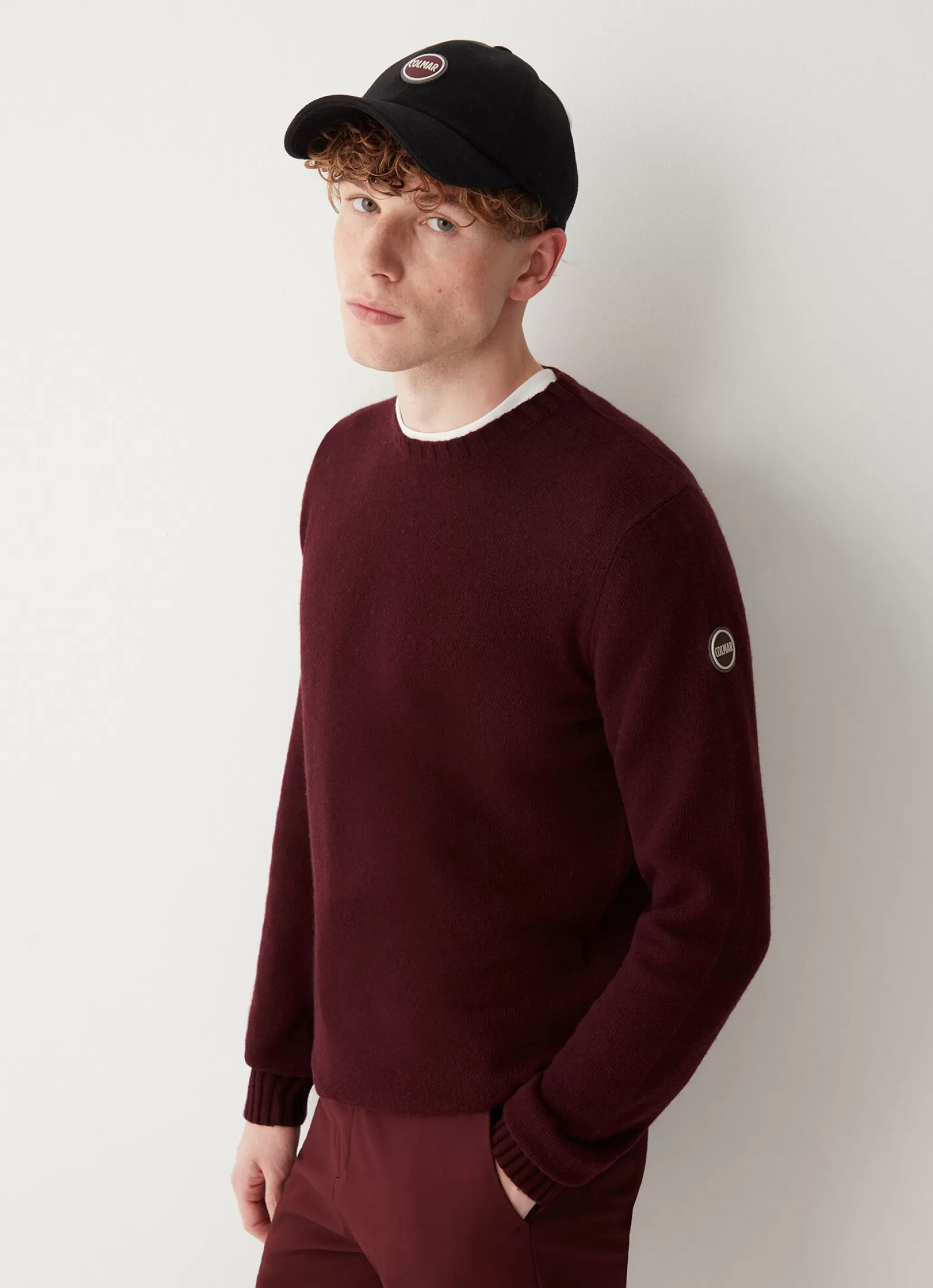 Colmar Round-neck wool and cashmere pullover | man Pullovers