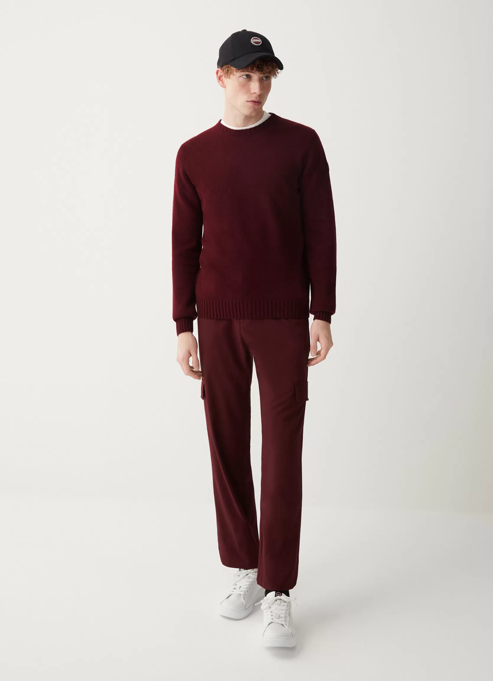 Colmar Round-neck wool and cashmere pullover | man Pullovers