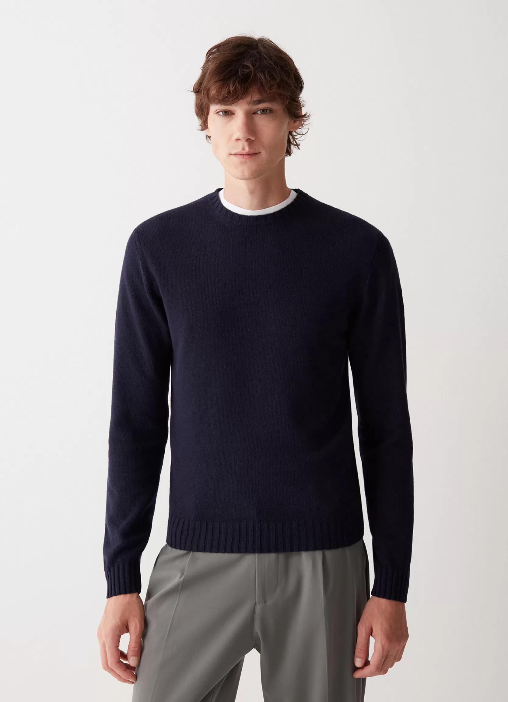 Colmar Round-neck wool and cashmere pullover | man Pullovers