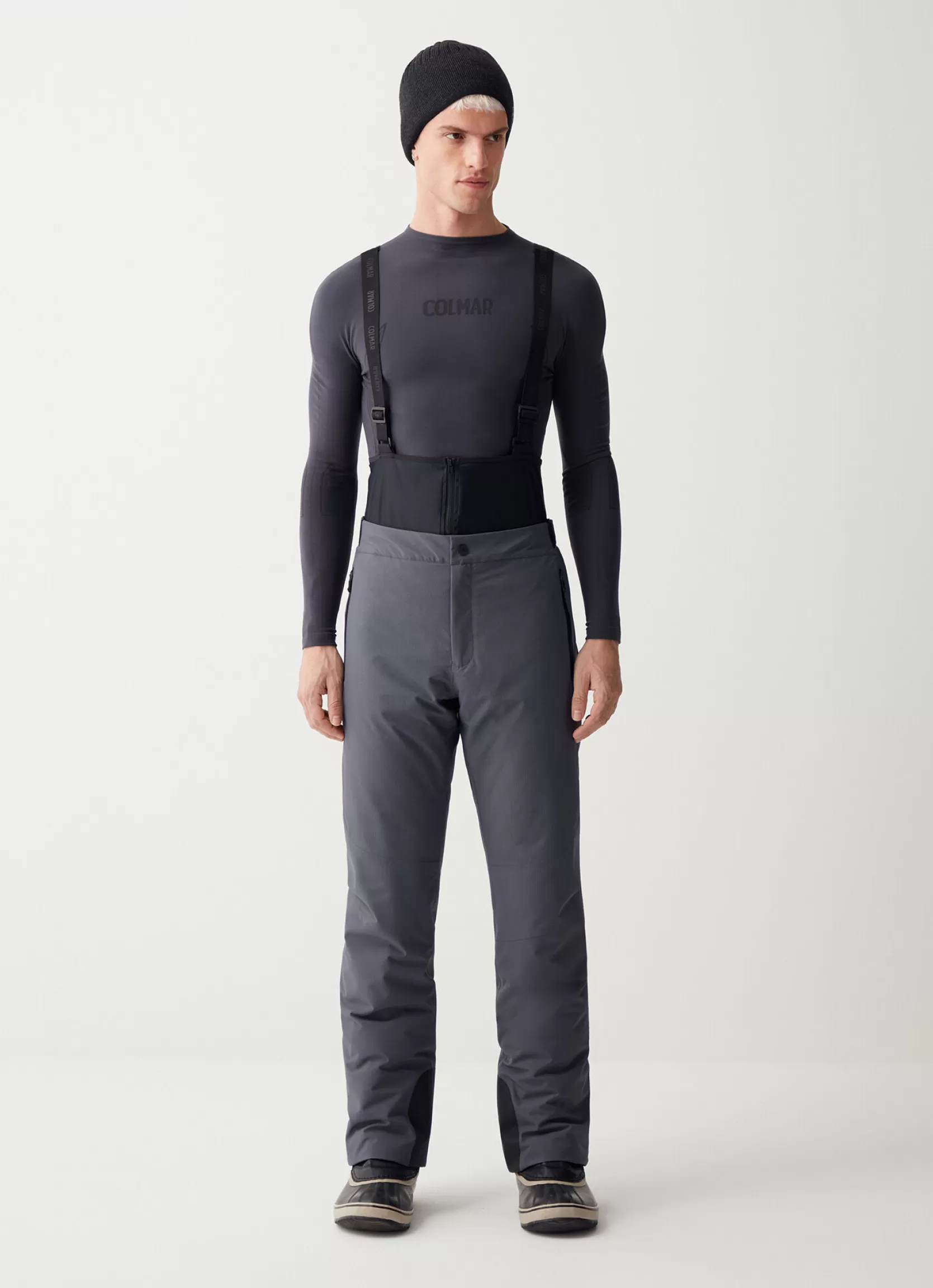 Colmar Salopettes with fixed stretch bib | man Ski Trousers | SKI COLLECTION MAN
