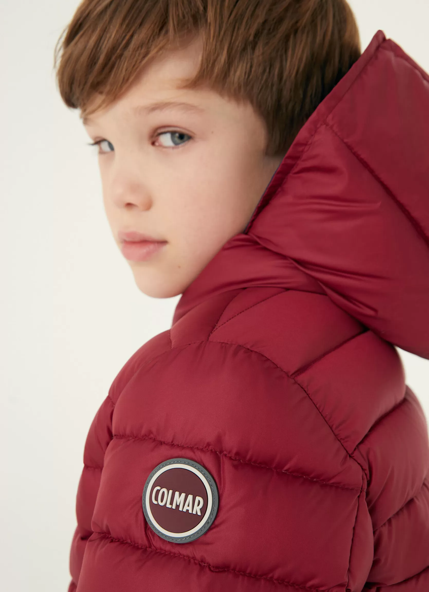 Colmar Semi-glossy down jacket with fixed hood | kids Outlet