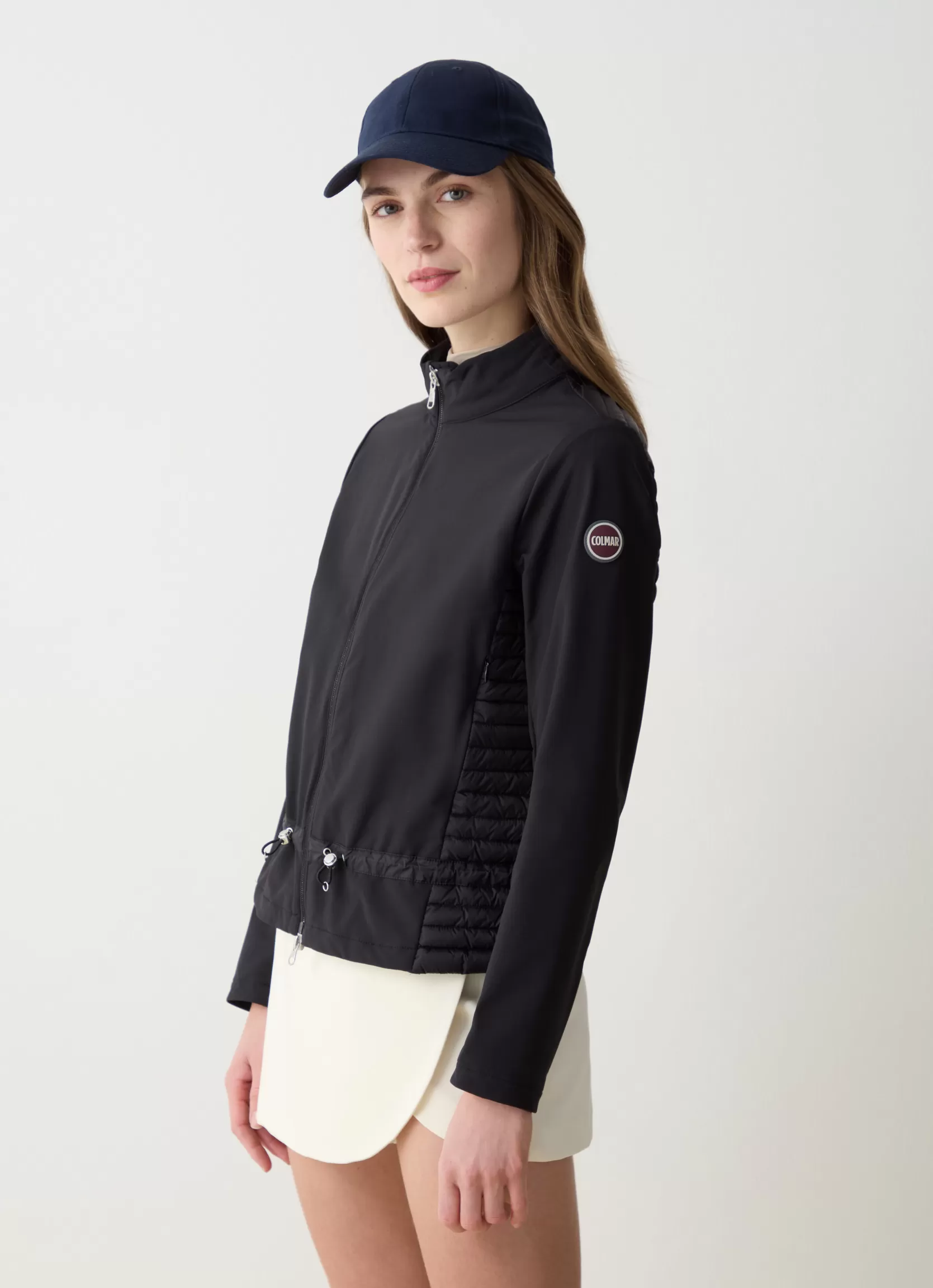 Colmar Short jacket with drawstring waist | woman Lightweight Down Jackets
