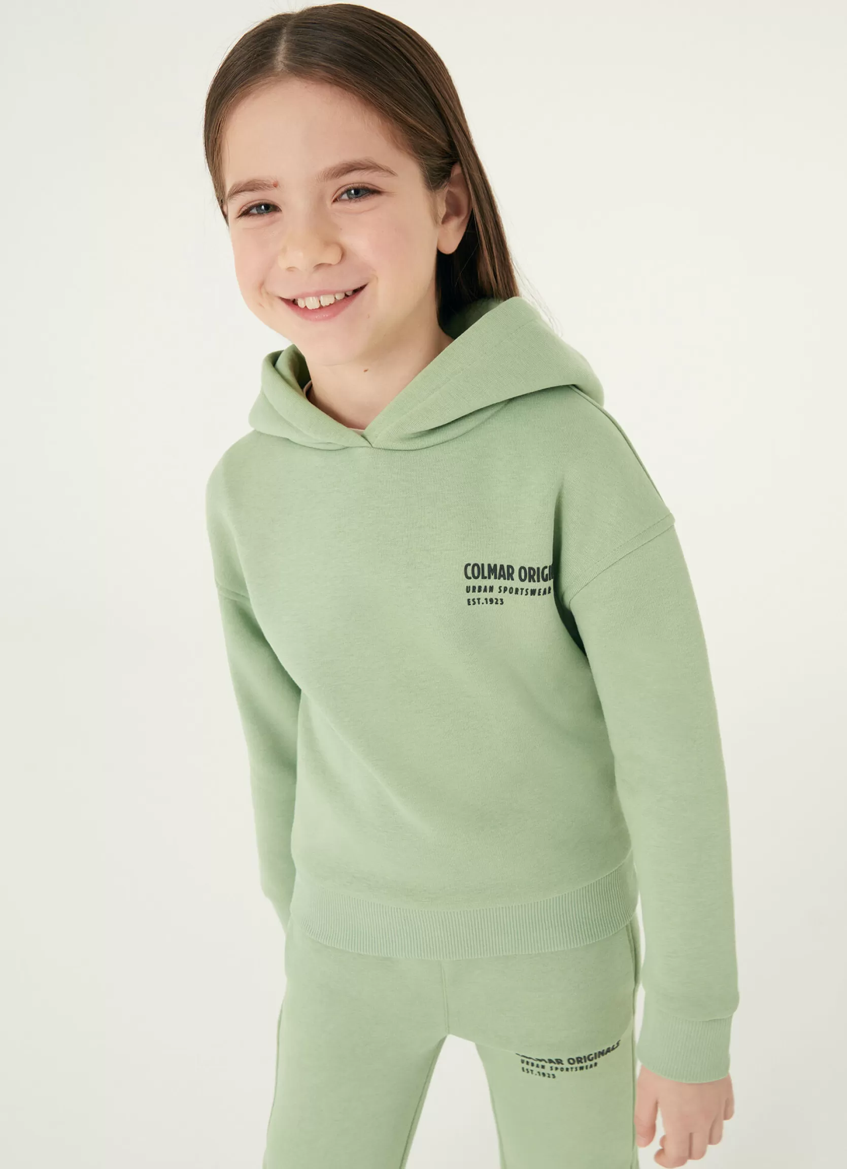 Colmar Short sweatshirt with hood and 3D logo | kids Outlet