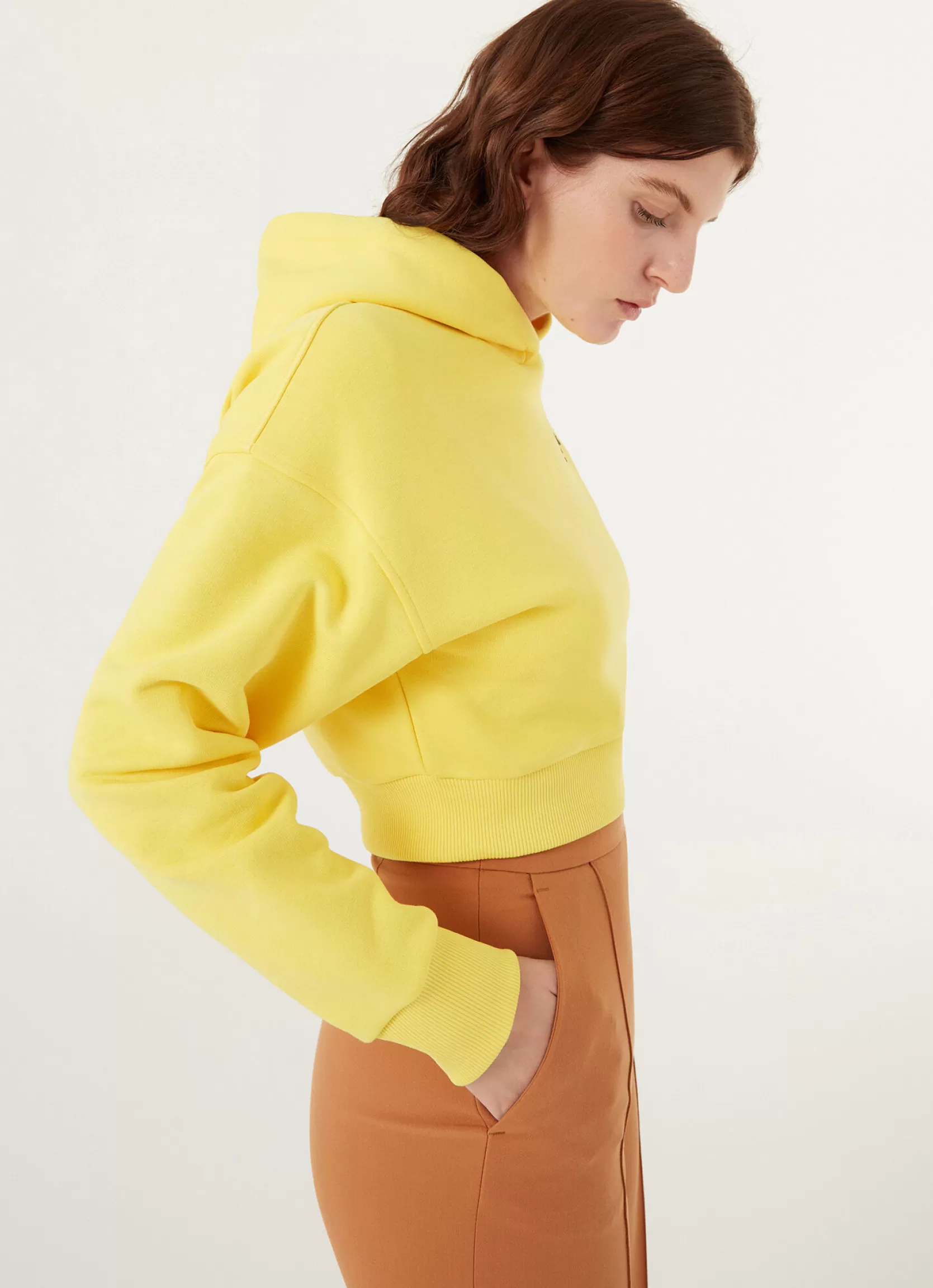 Colmar Short sweatshirt with hood and 3D writing | woman Outlet