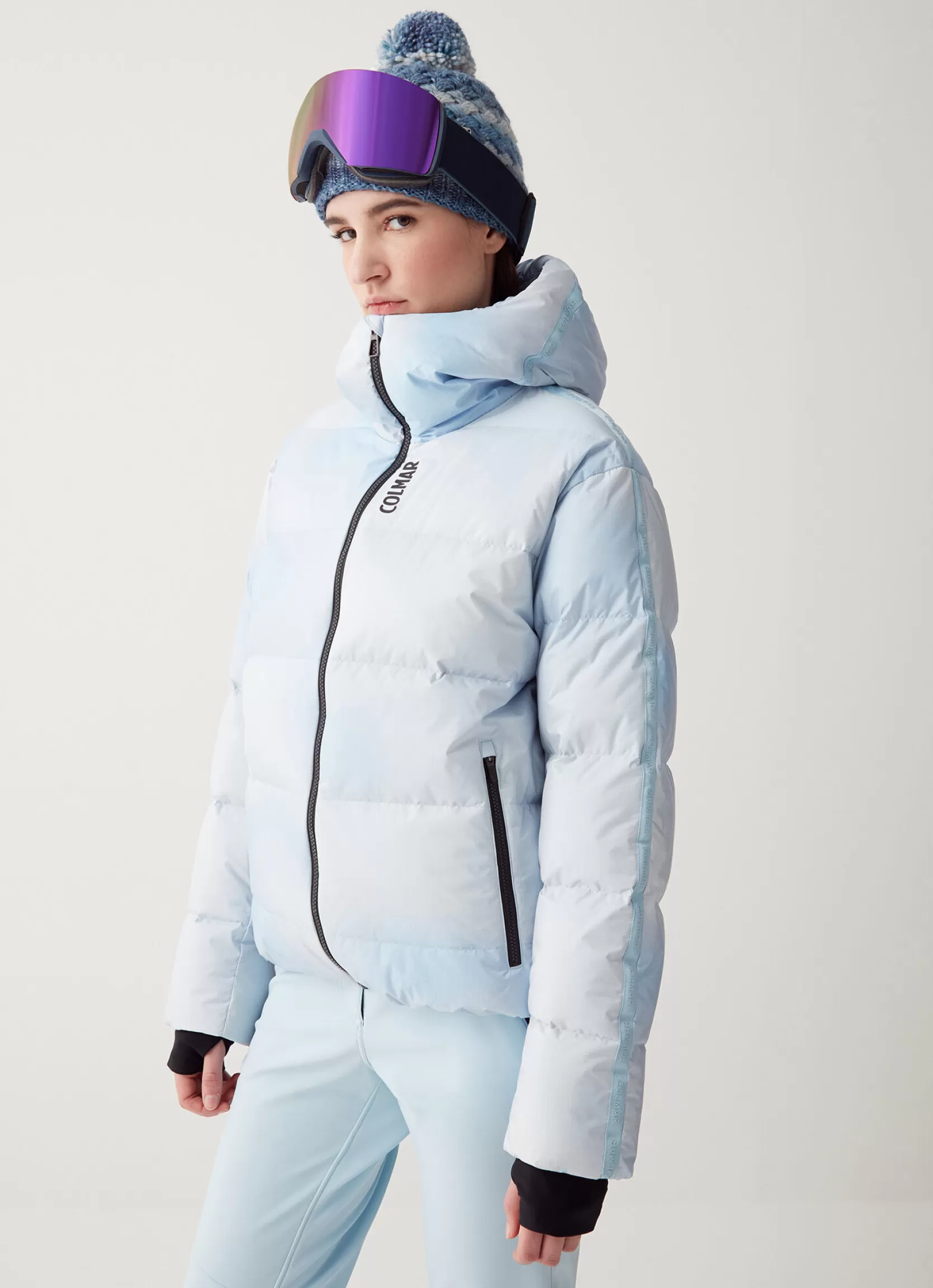Colmar Ski jacket in printed rip-stop | woman Ski Jackets