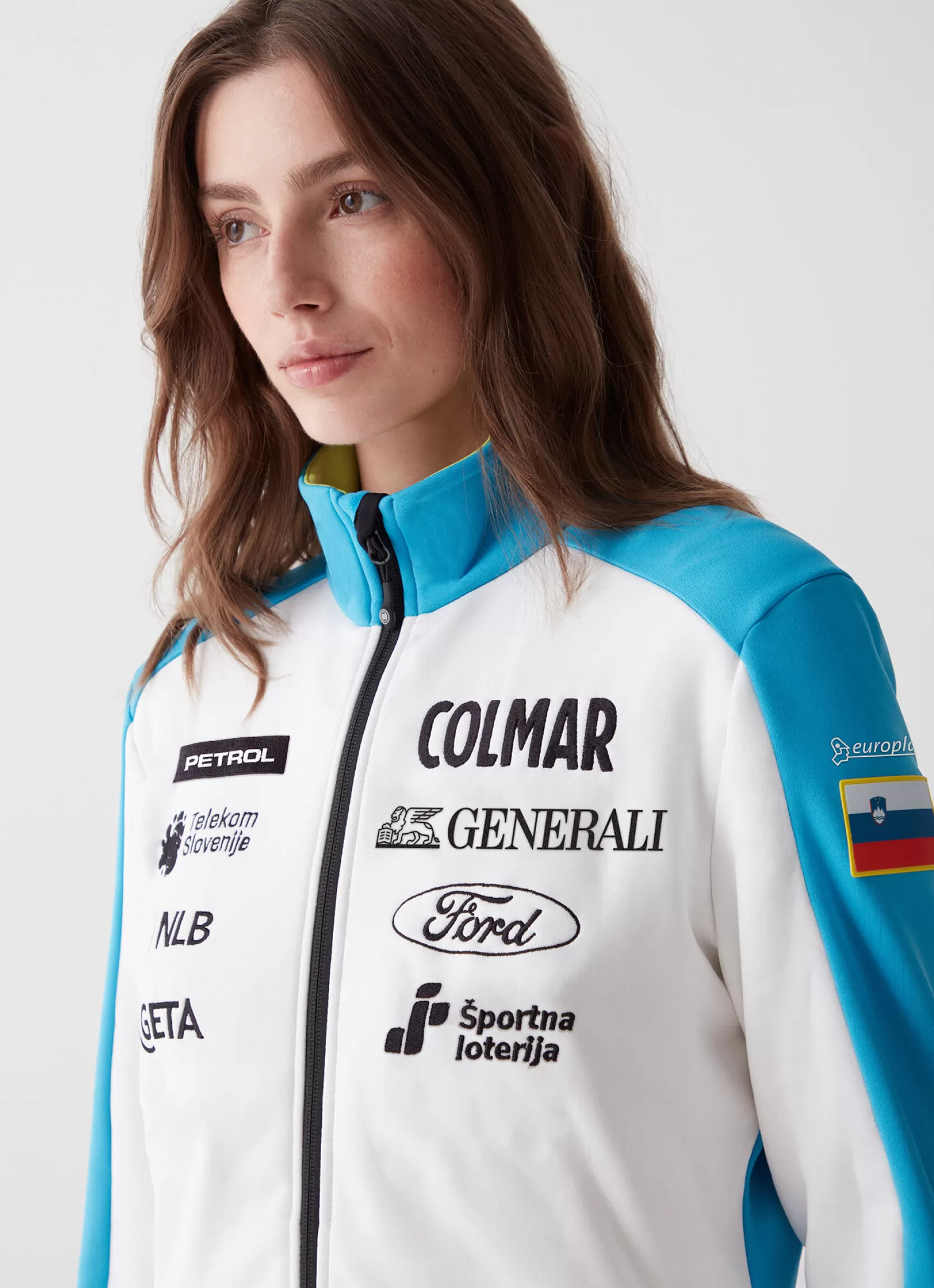 Colmar Slovenian national team full zip ski sweatshirt | woman Official Racing Suits | Sweatshirts and Fleeces