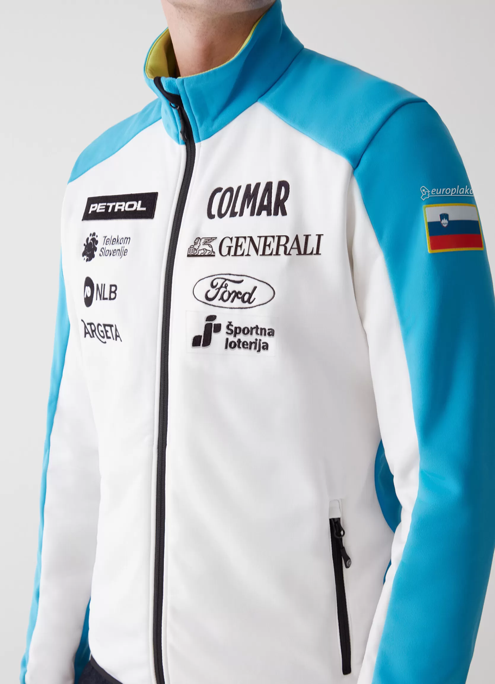 Colmar Slovenian national team full zip ski sweatshirt | man Official Racing Suits | Sweatshirts and Fleeces