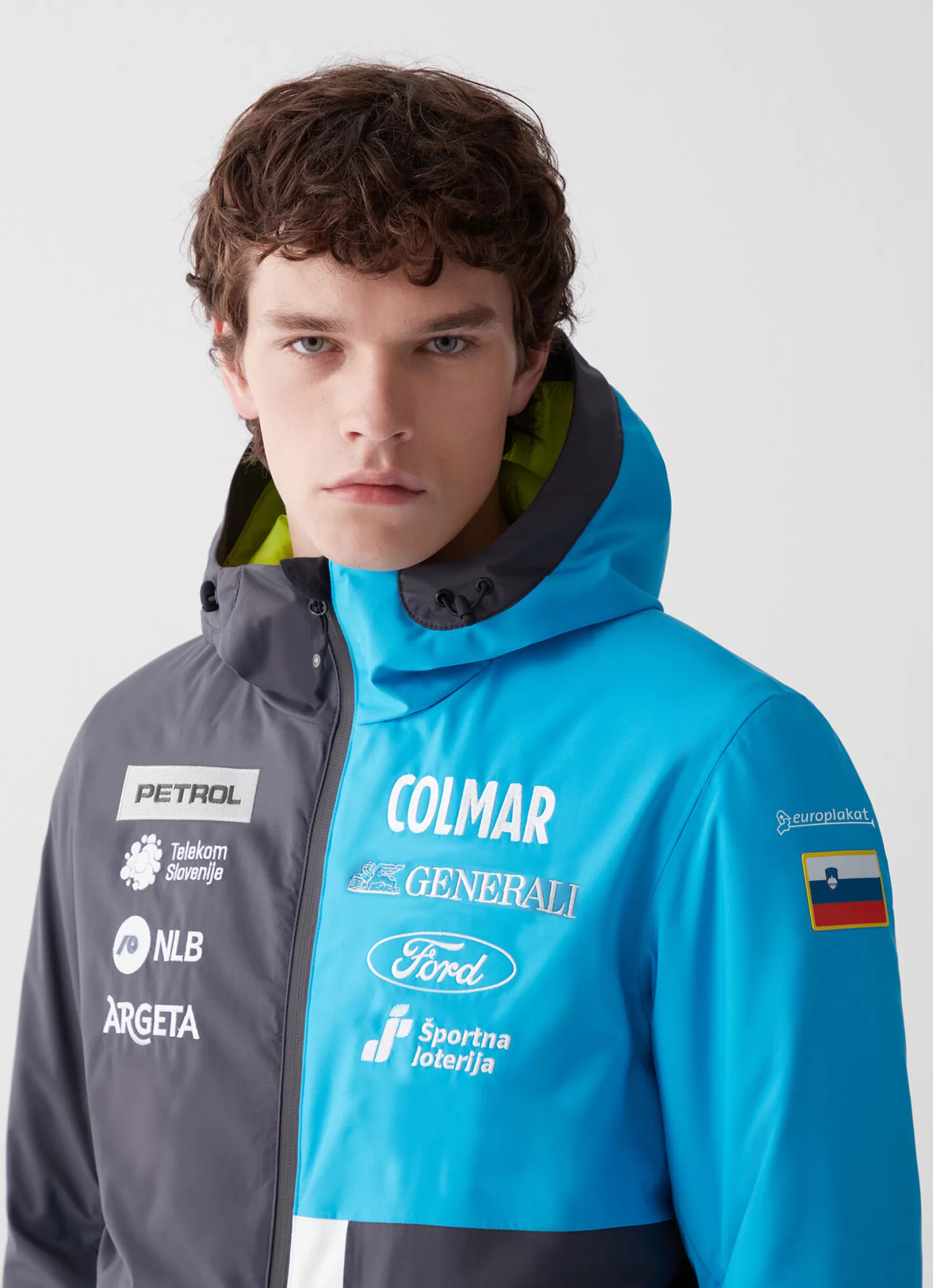 Colmar Slovenian National Team jacket in stretch fabric | man Official Racing Suits | Ski Jackets