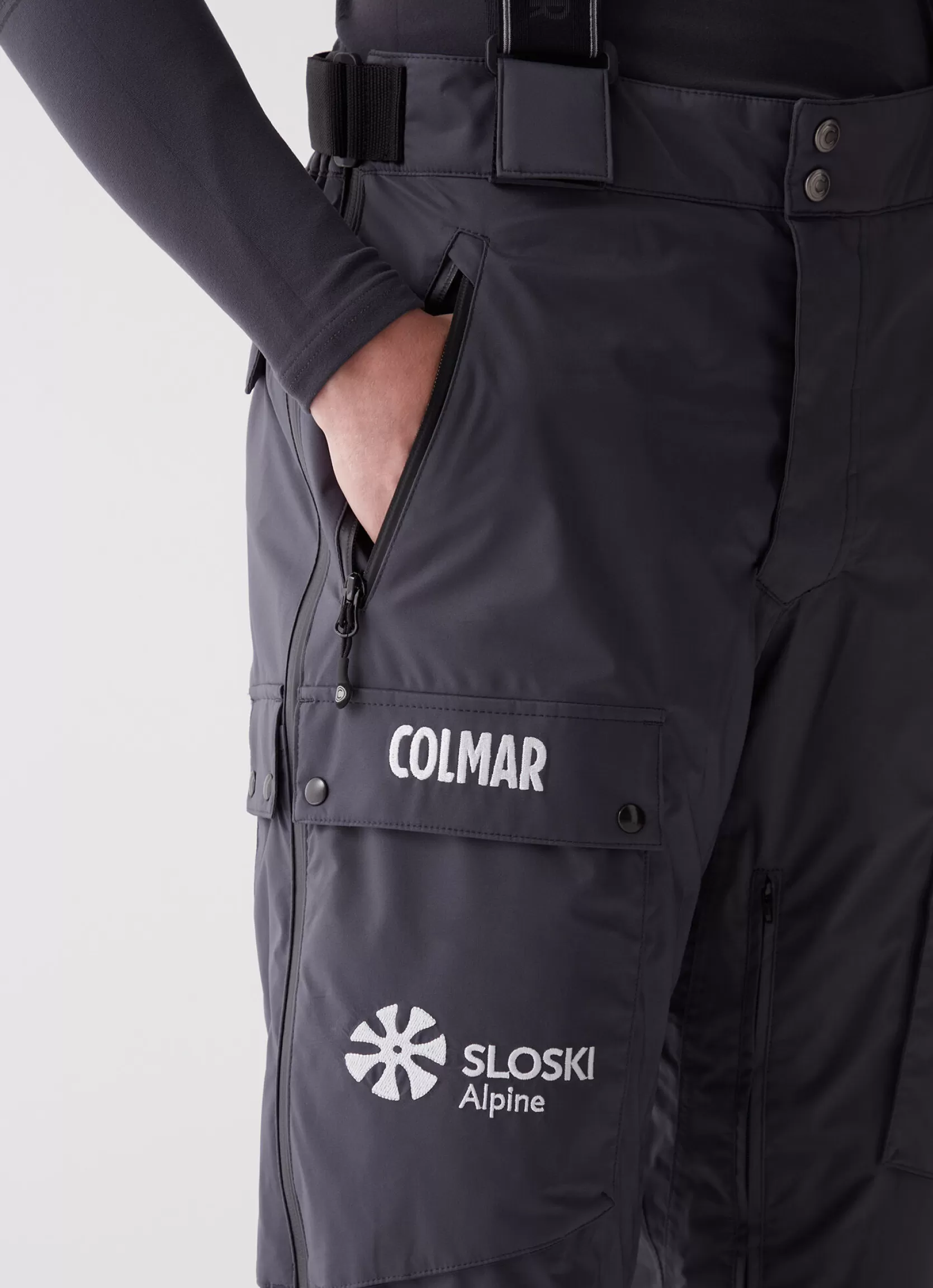 Colmar Slovenian national team ski salopettes | man Official Racing Suits | Ski Trousers