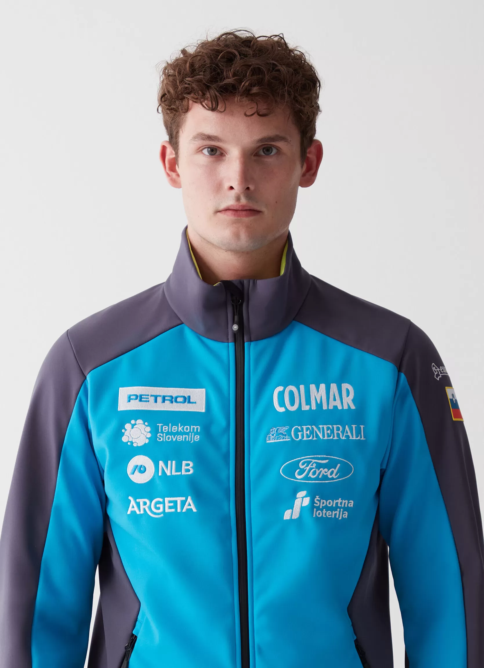 Colmar Slovenian national team softshell jacket | man Official Racing Suits | Ski Jackets