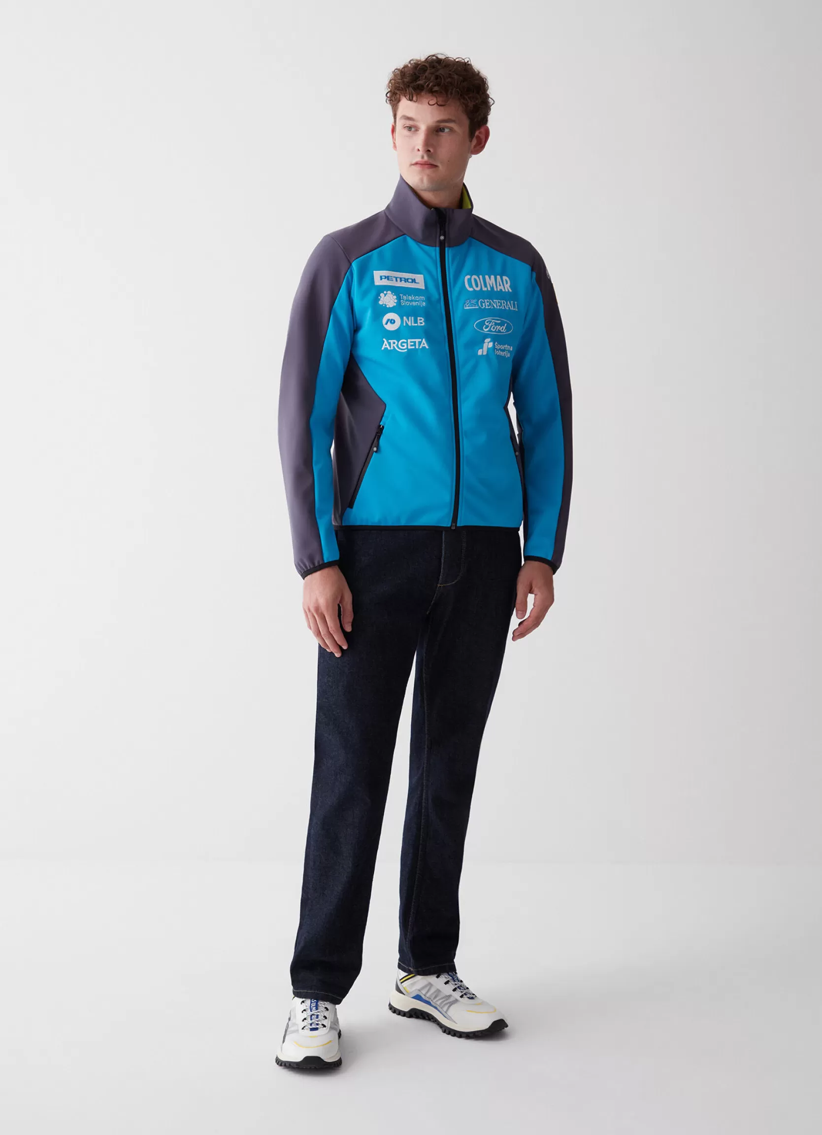 Colmar Slovenian national team softshell jacket | man Official Racing Suits | Ski Jackets